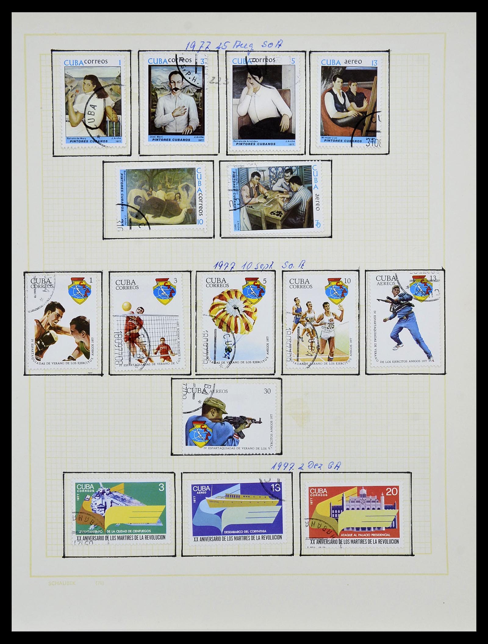 34316 119 - Postzegelverzameling 34316 Cuba 1899-2007.