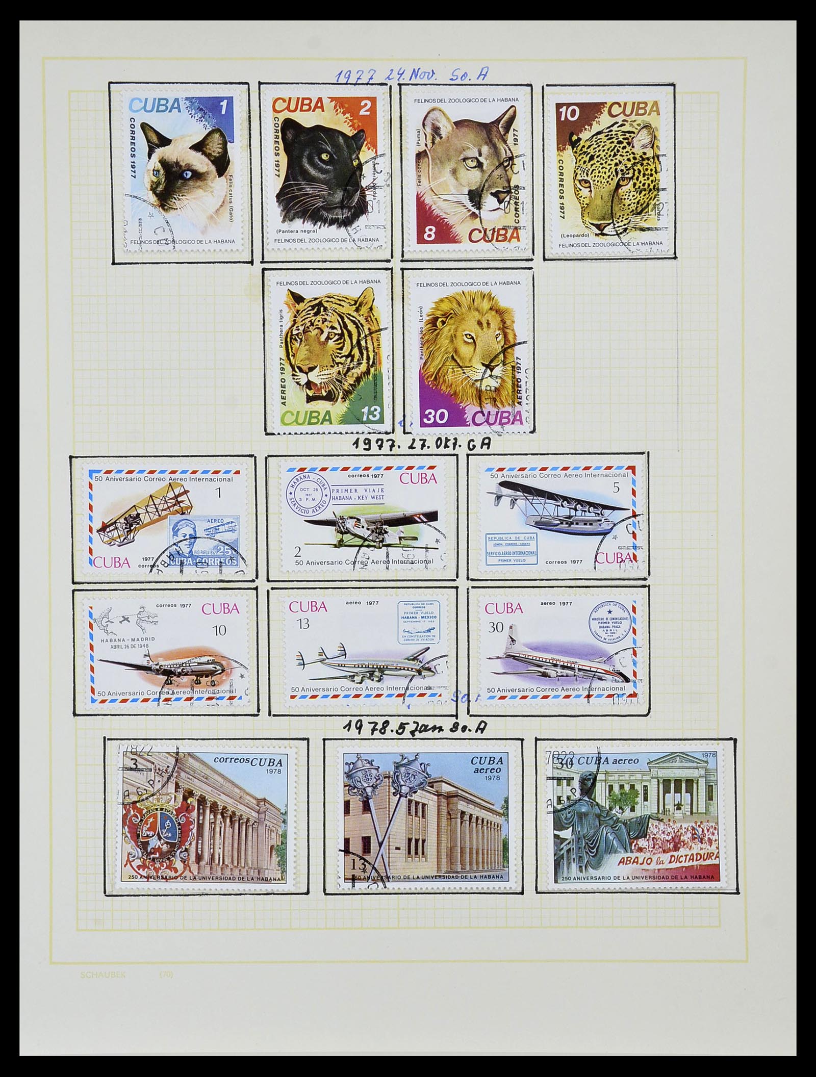 34316 120 - Postzegelverzameling 34316 Cuba 1899-2007.