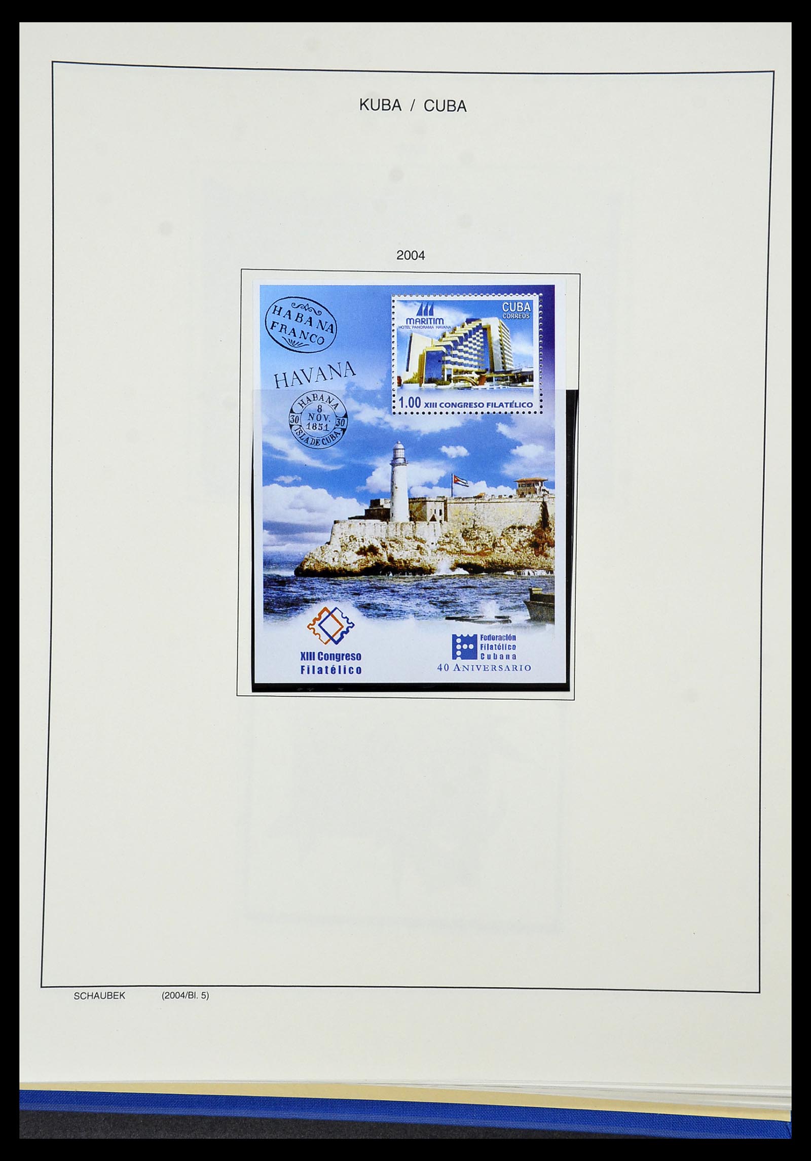 34316 416 - Postzegelverzameling 34316 Cuba 1899-2007.