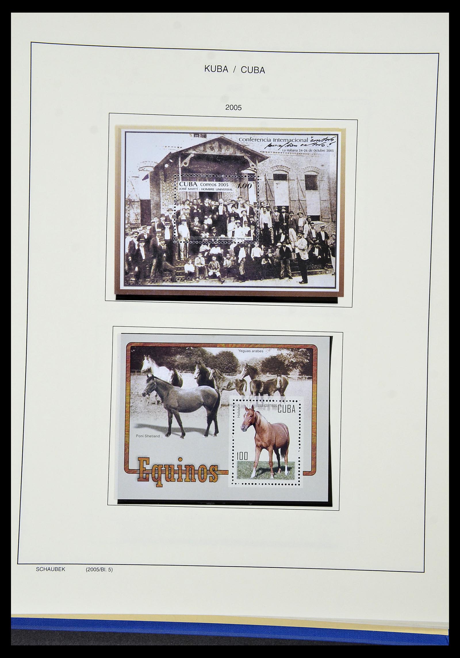 34316 421 - Postzegelverzameling 34316 Cuba 1899-2007.