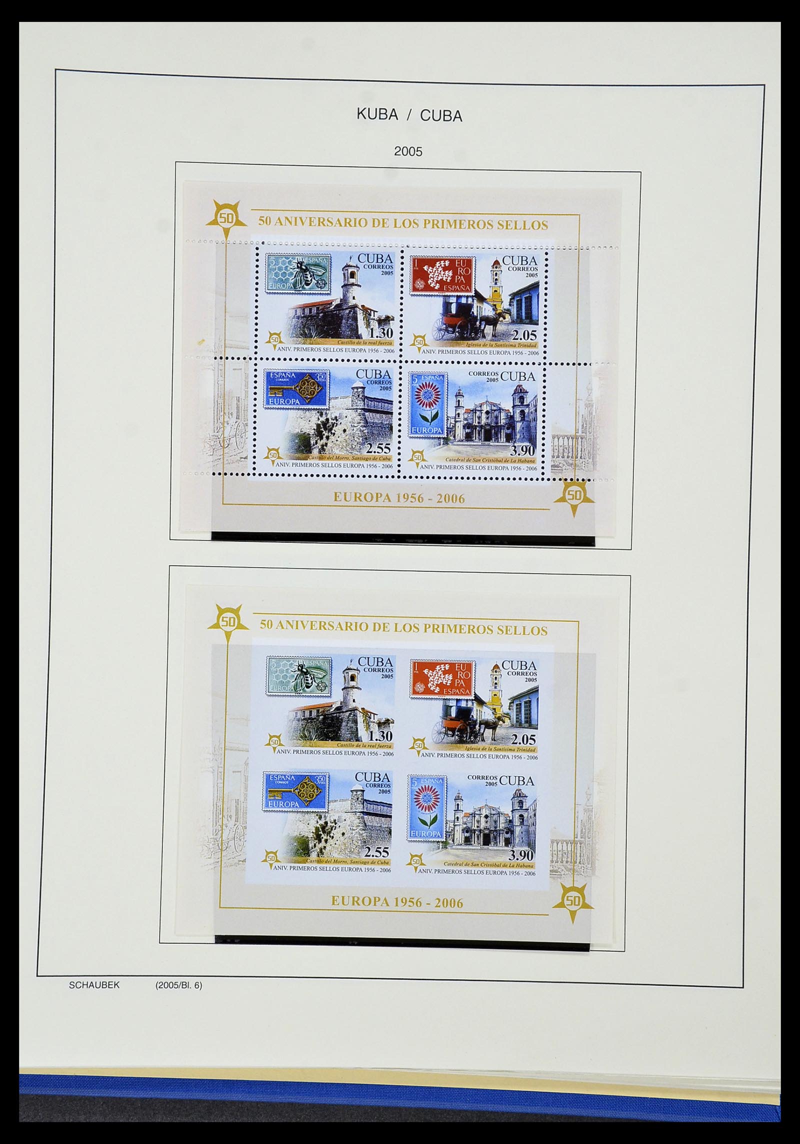 34316 422 - Postzegelverzameling 34316 Cuba 1899-2007.