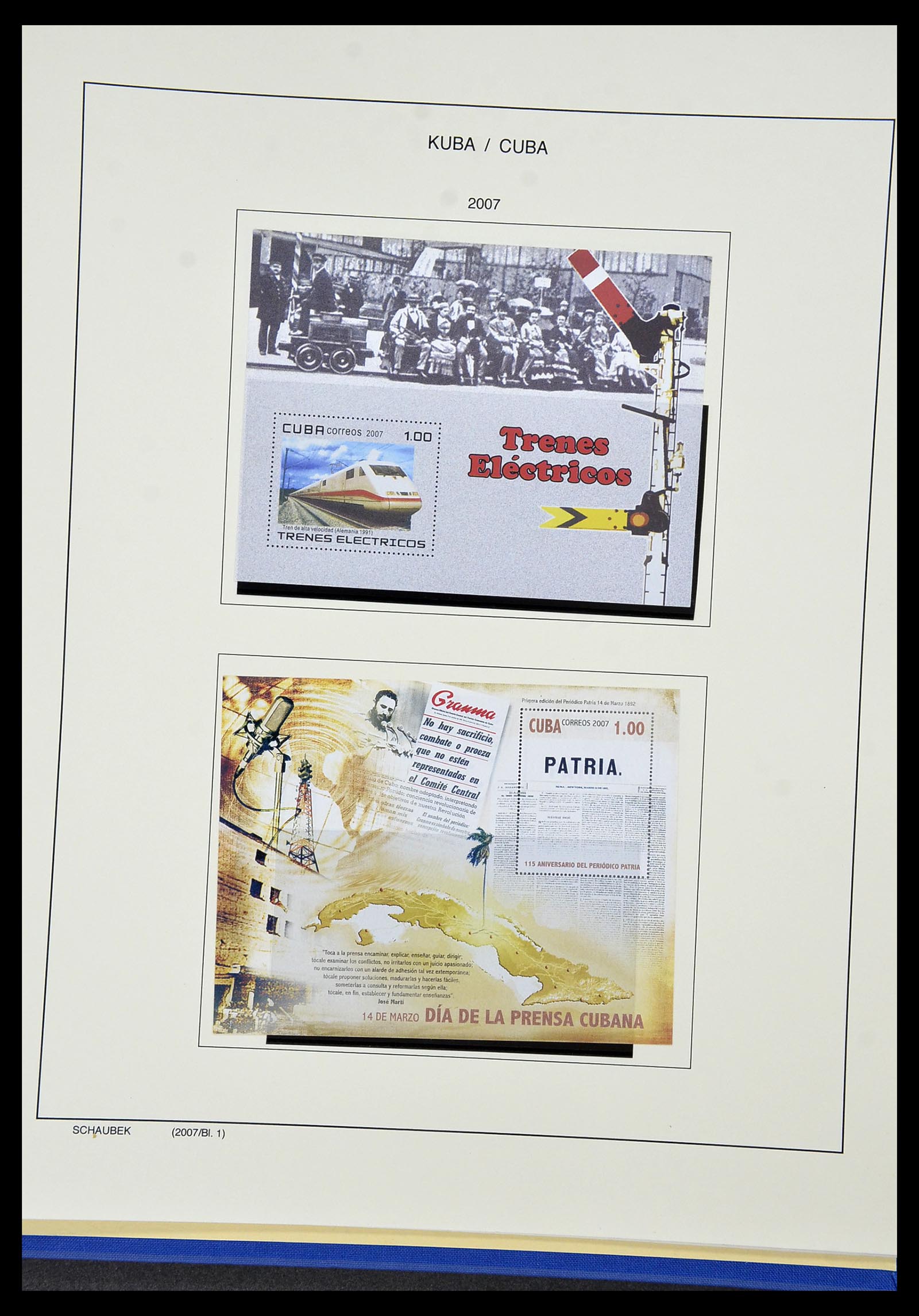34316 430 - Postzegelverzameling 34316 Cuba 1899-2007.