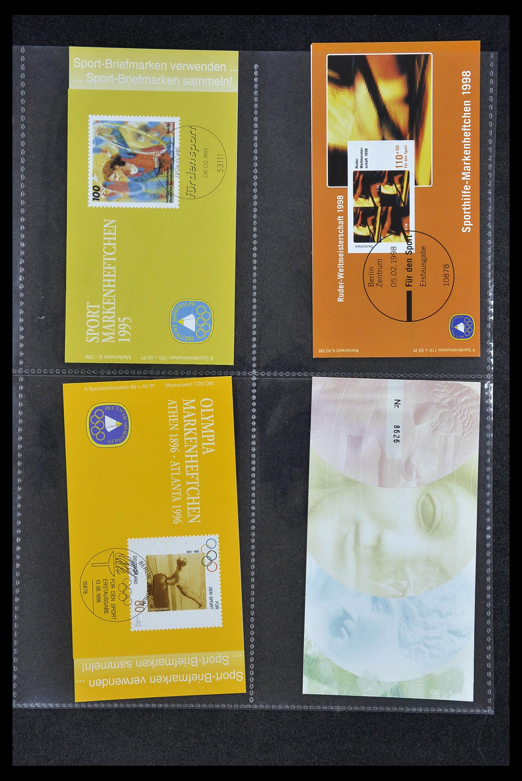 34317 005 - Stamp collection 34317 Germany private stampbooklets 1983-2000.