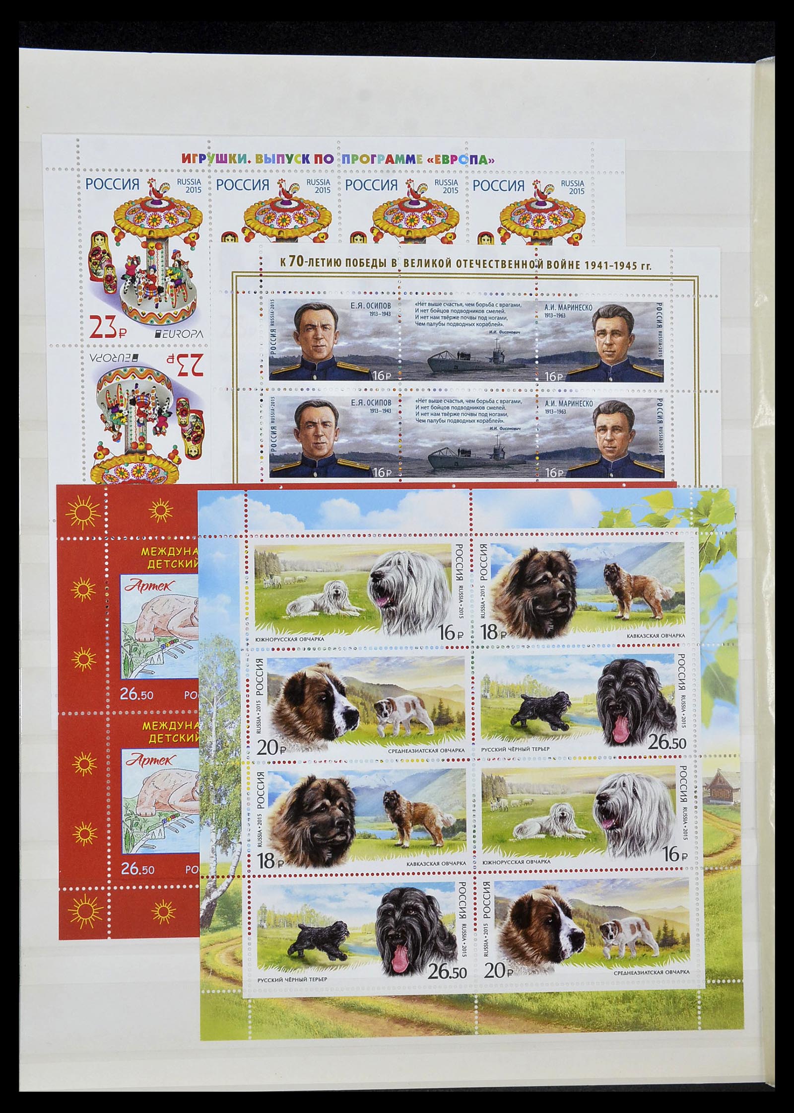 34318 317 - Postzegelverzameling 34318 Rusland 1992-2016!!