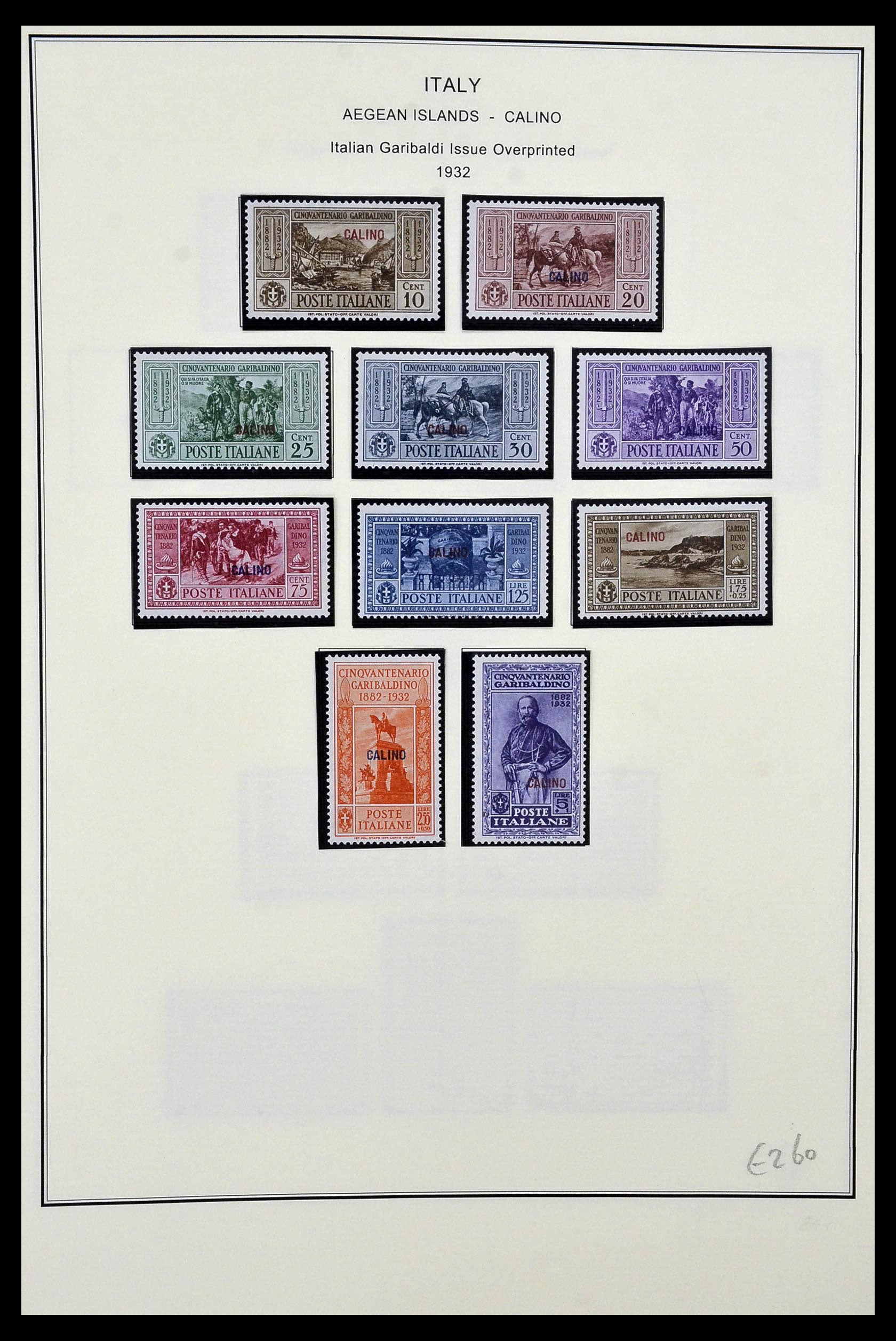 34320 012 - Stamp collection 34320 Italian territories and colonies 1874-1941.