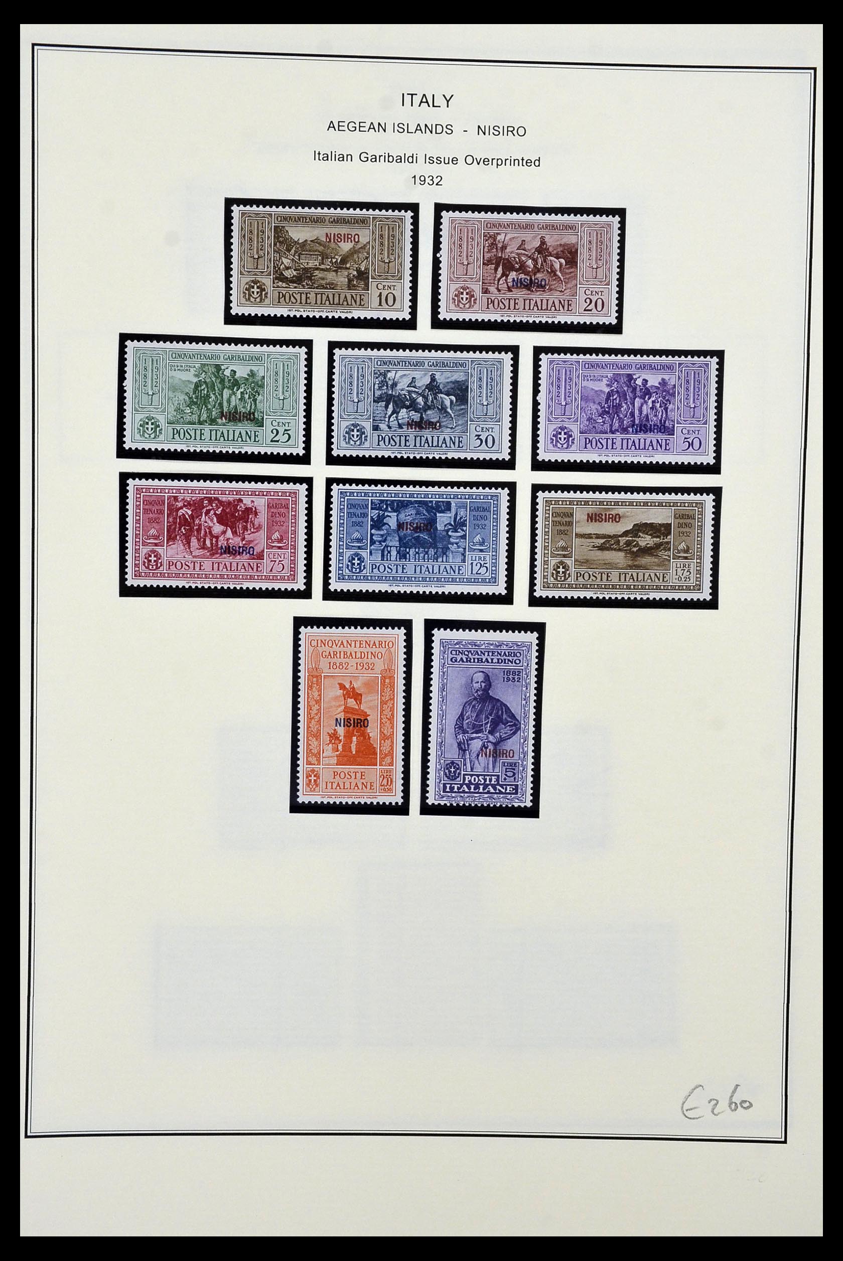 34320 022 - Postzegelverzameling 34320 Italiaanse gebieden en koloniën 1874-1941.
