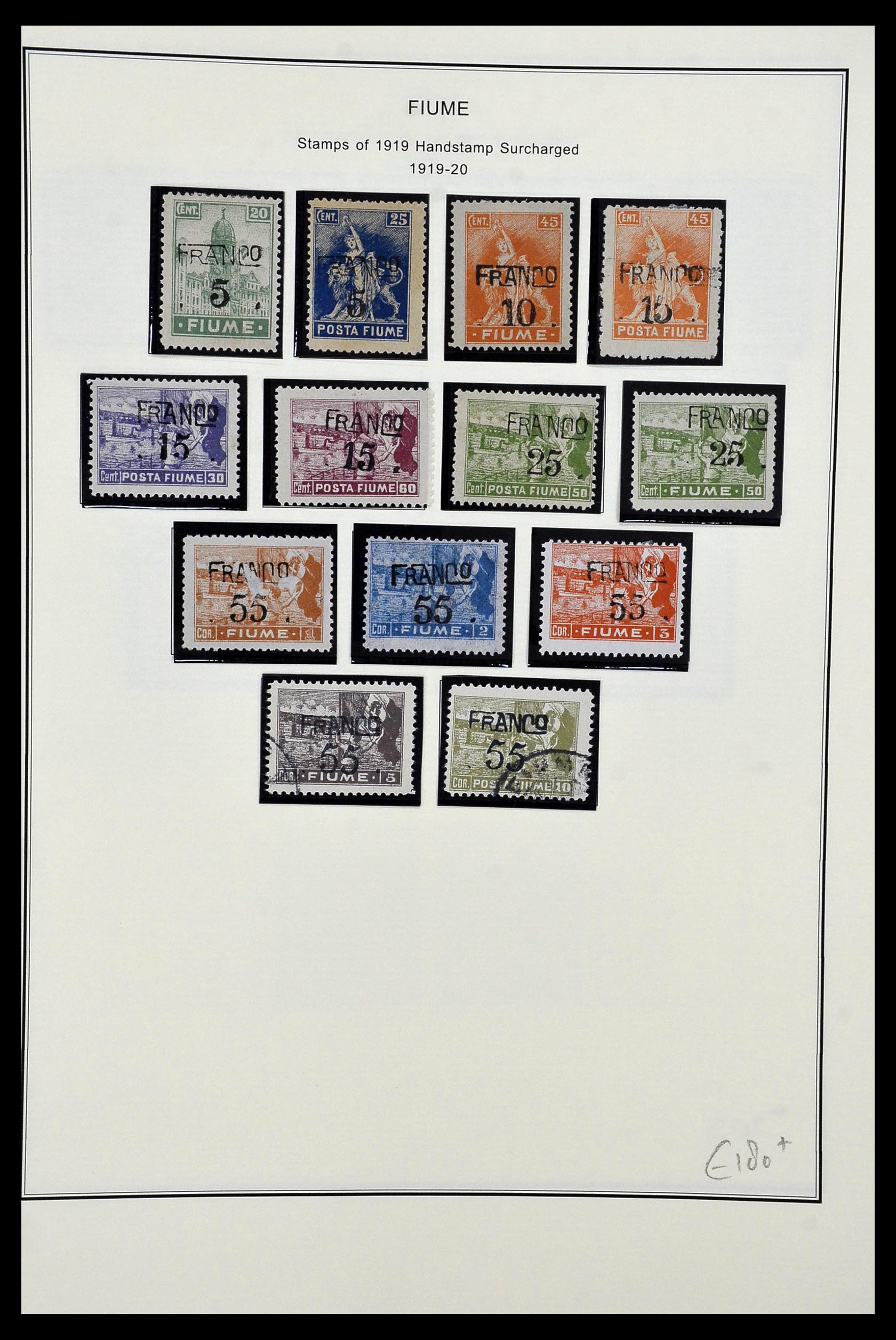 34320 041 - Postzegelverzameling 34320 Italiaanse gebieden en koloniën 1874-1941.
