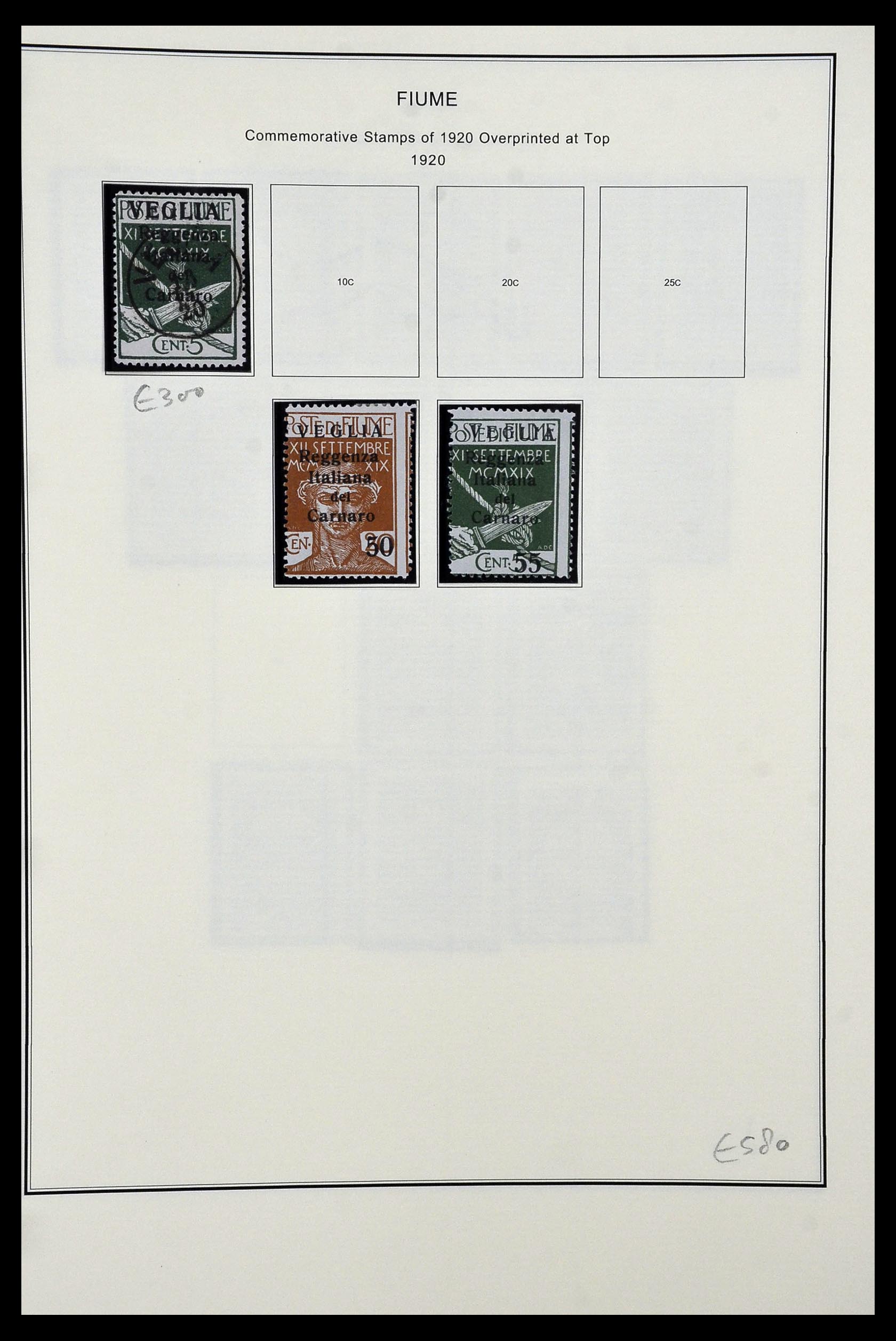 34320 046 - Postzegelverzameling 34320 Italiaanse gebieden en koloniën 1874-1941.