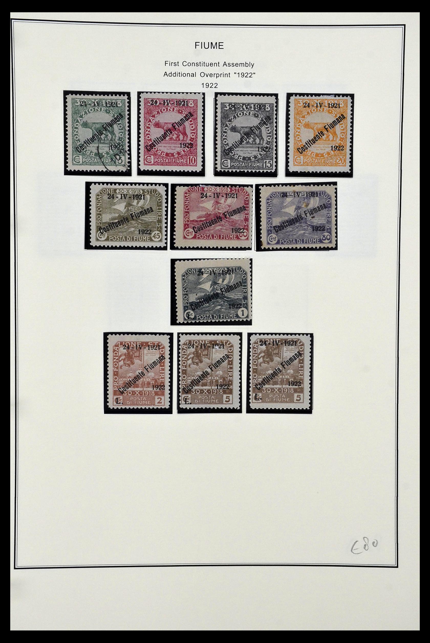 34320 048 - Postzegelverzameling 34320 Italiaanse gebieden en koloniën 1874-1941.