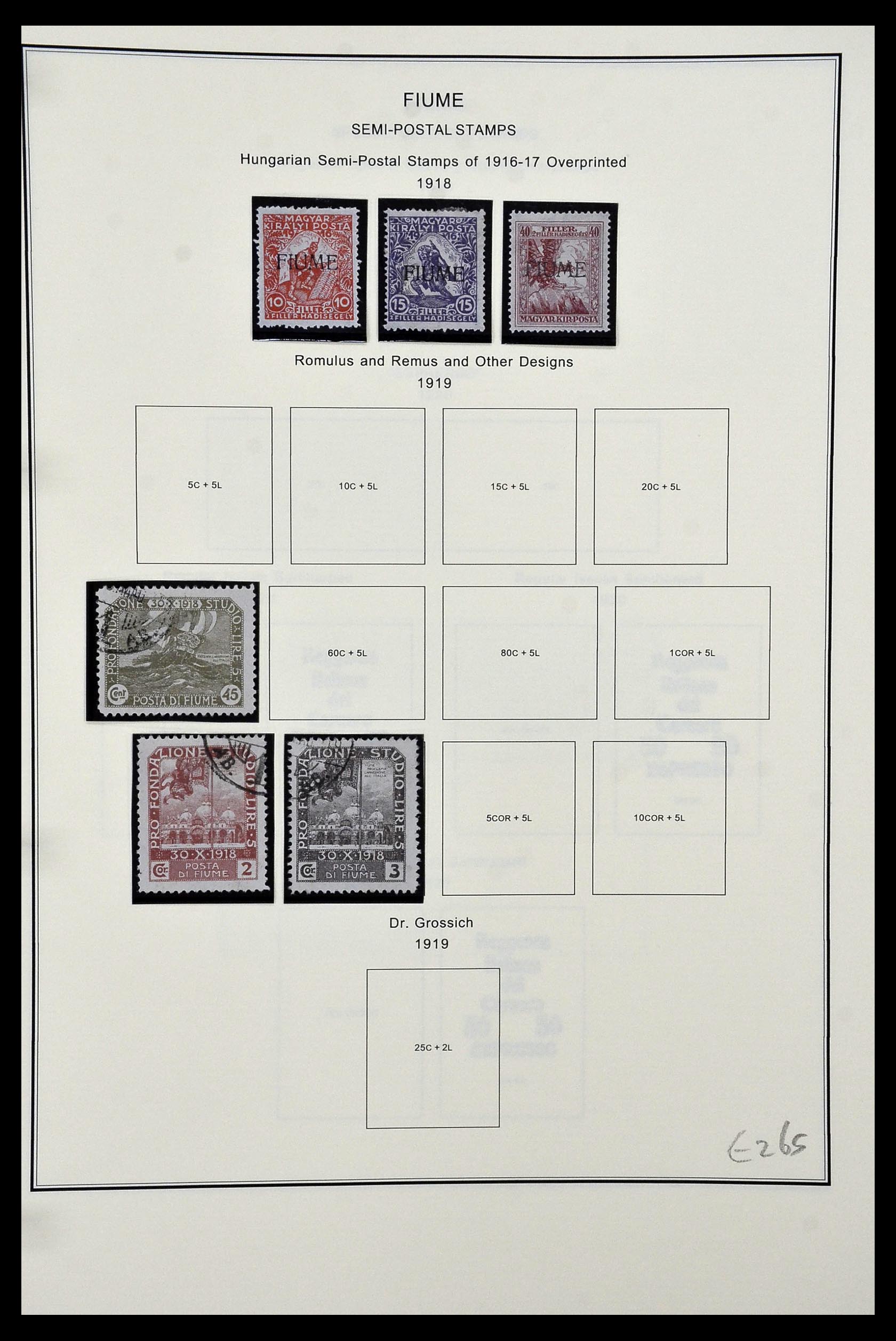 34320 052 - Stamp collection 34320 Italian territories and colonies 1874-1941.