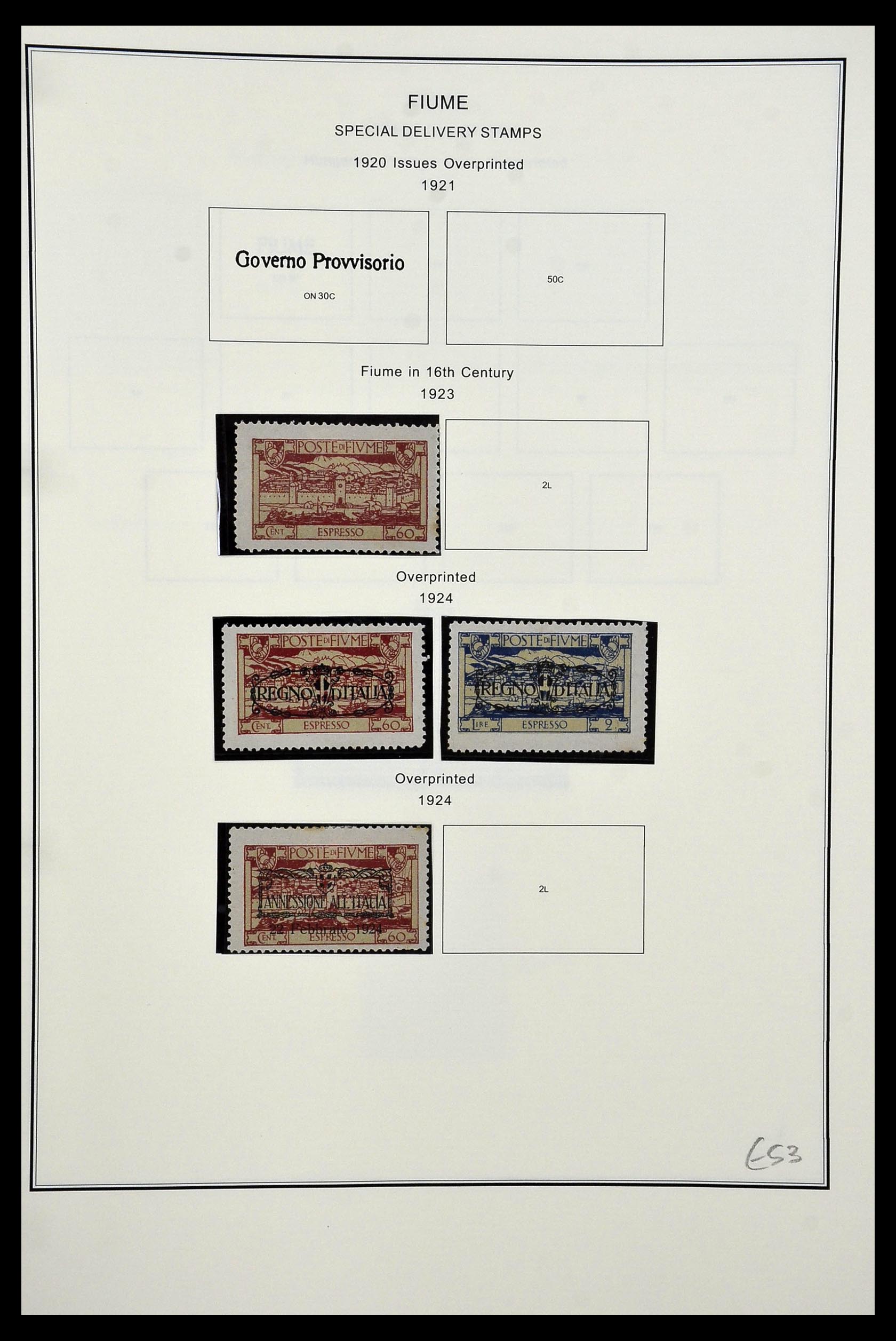 34320 053 - Stamp collection 34320 Italian territories and colonies 1874-1941.