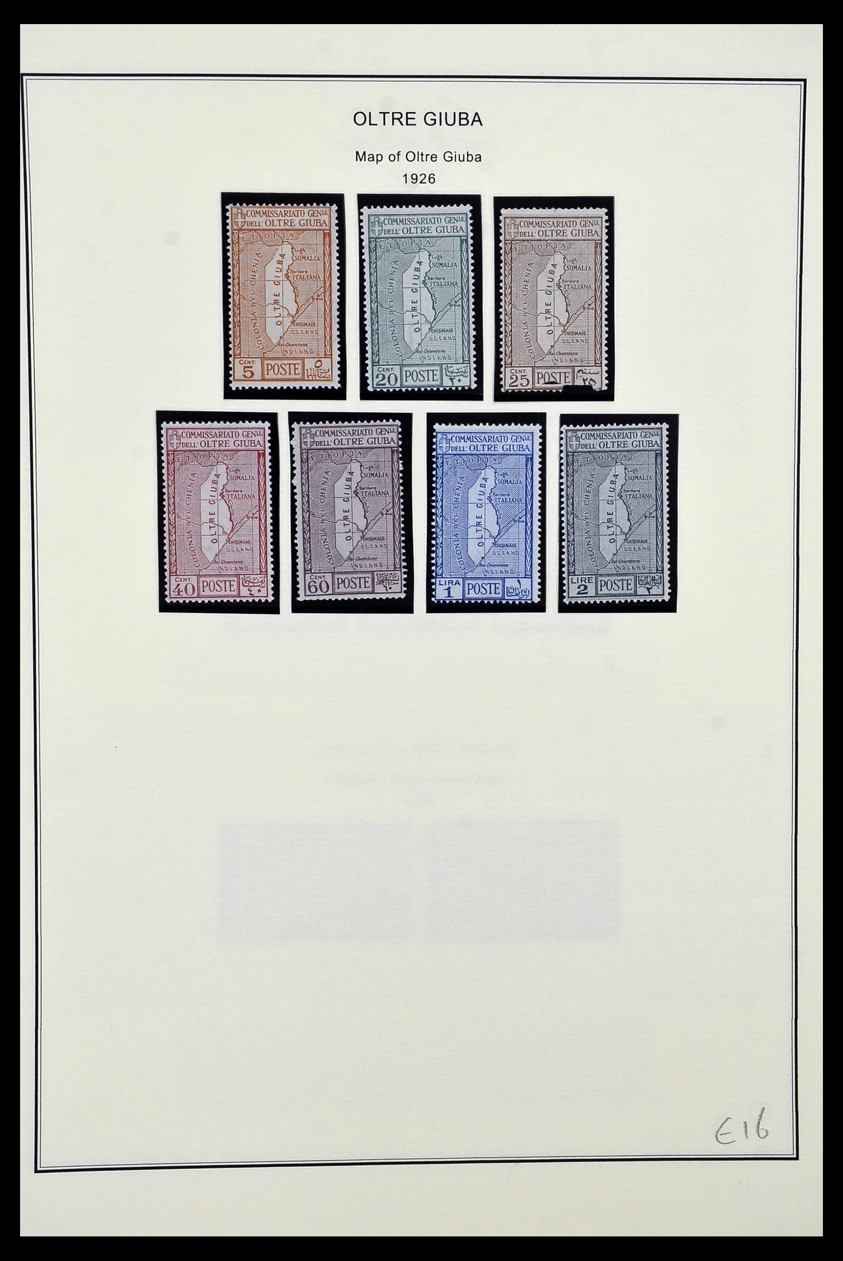 34320 063 - Postzegelverzameling 34320 Italiaanse gebieden en koloniën 1874-1941.