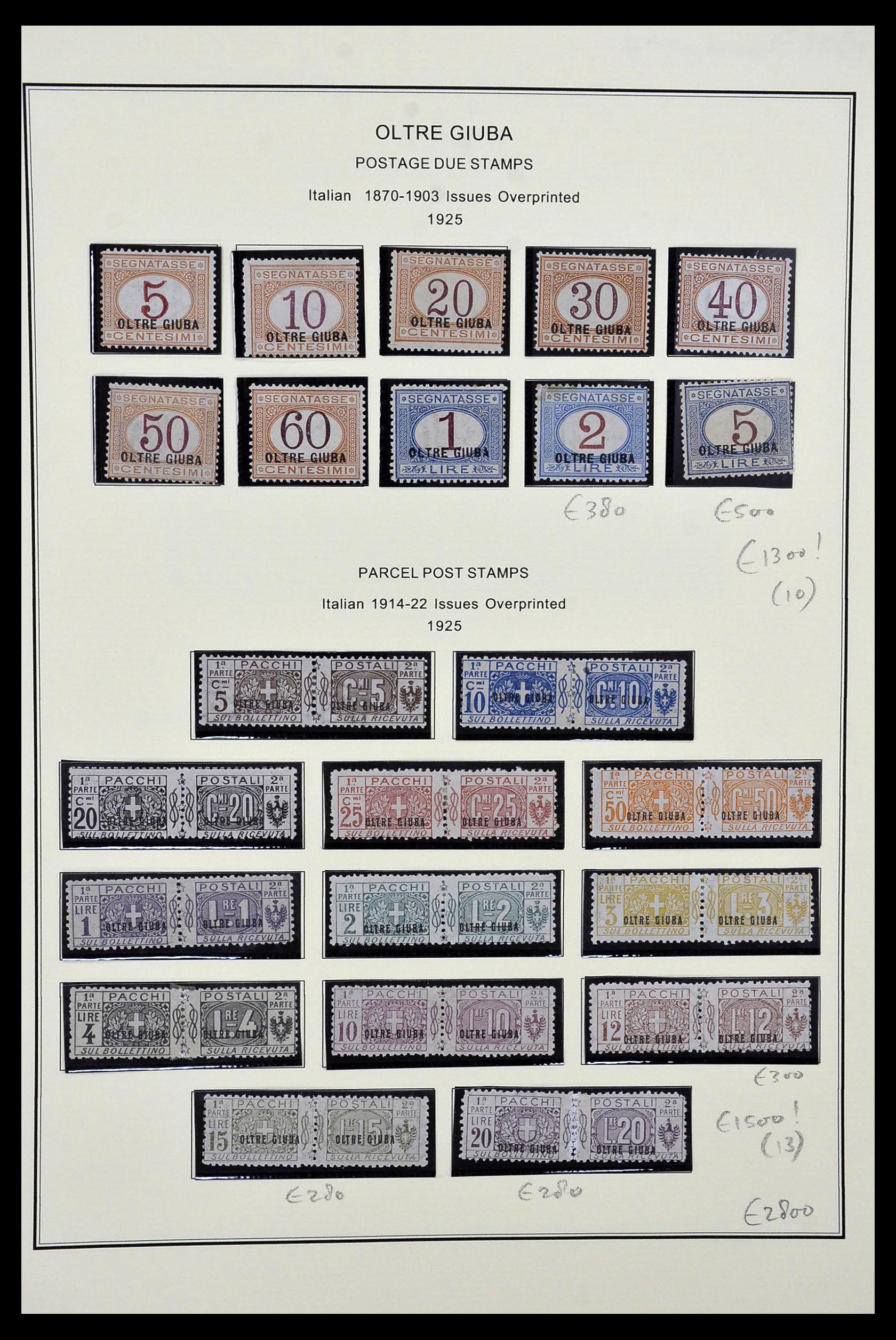 34320 065 - Postzegelverzameling 34320 Italiaanse gebieden en koloniën 1874-1941.