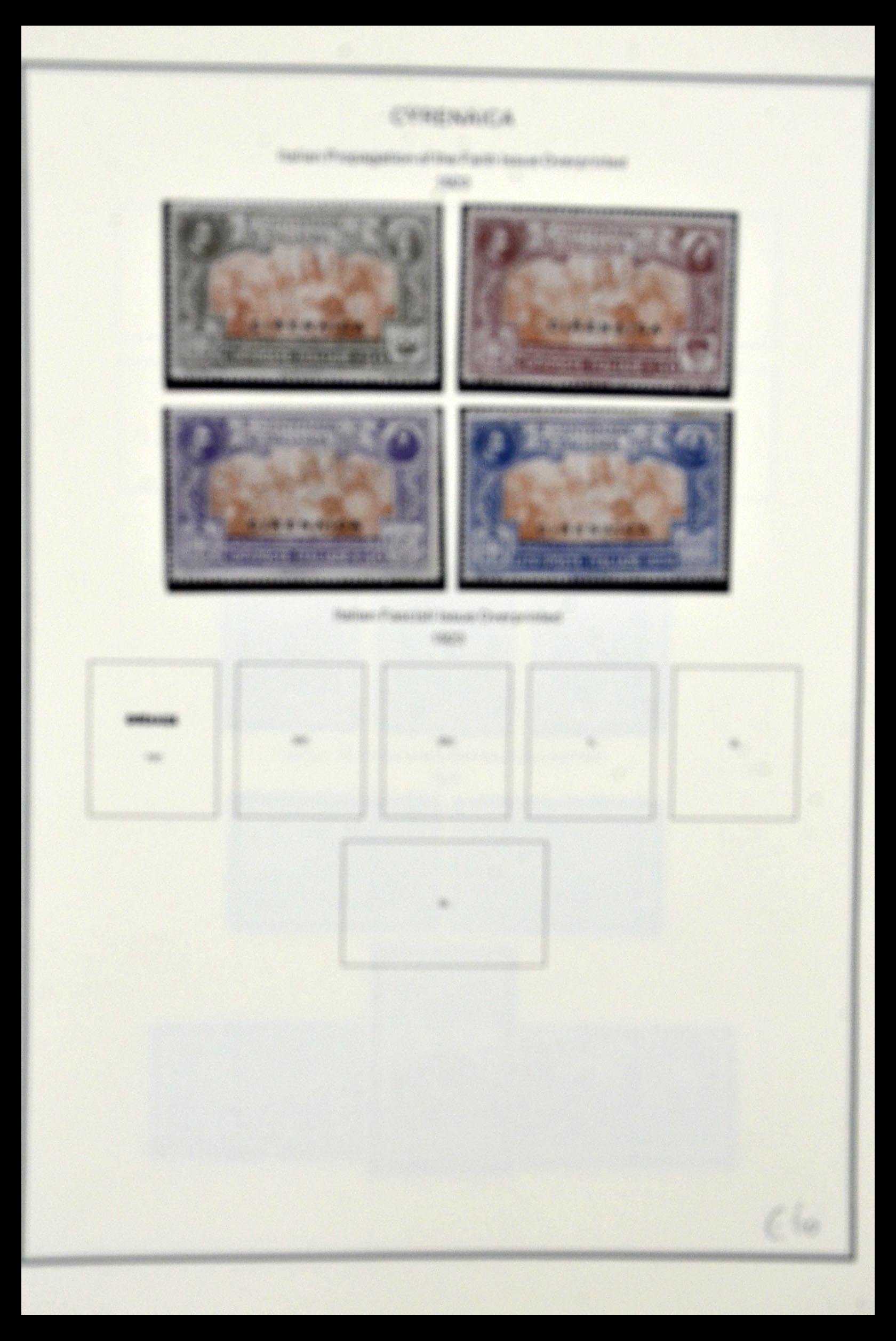 34320 066 - Postzegelverzameling 34320 Italiaanse gebieden en koloniën 1874-1941.