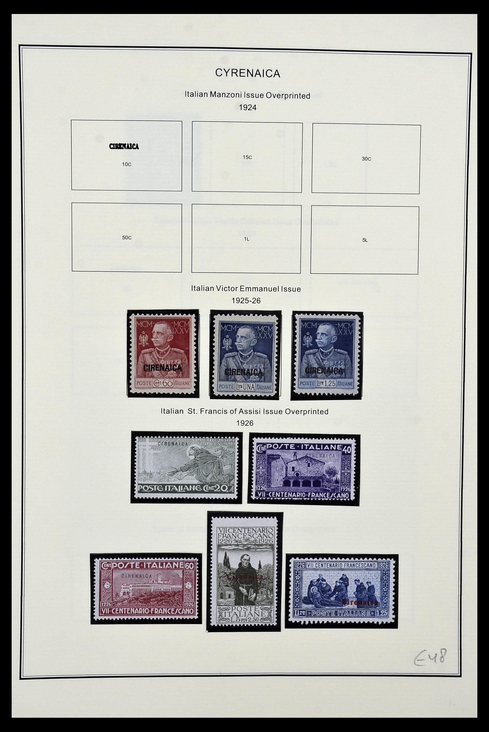 34320 067 - Stamp collection 34320 Italian territories and colonies 1874-1941.