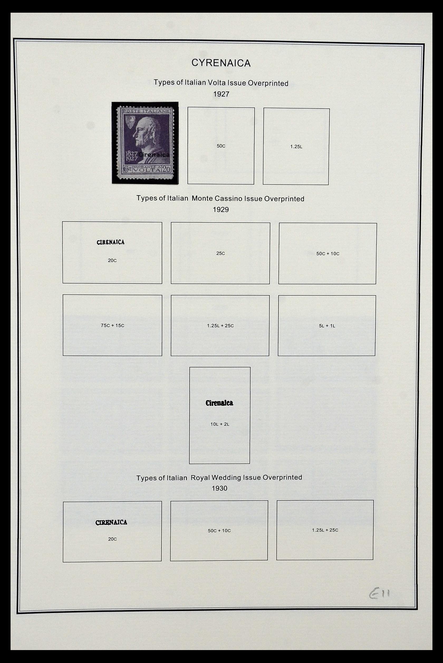 34320 068 - Stamp collection 34320 Italian territories and colonies 1874-1941.