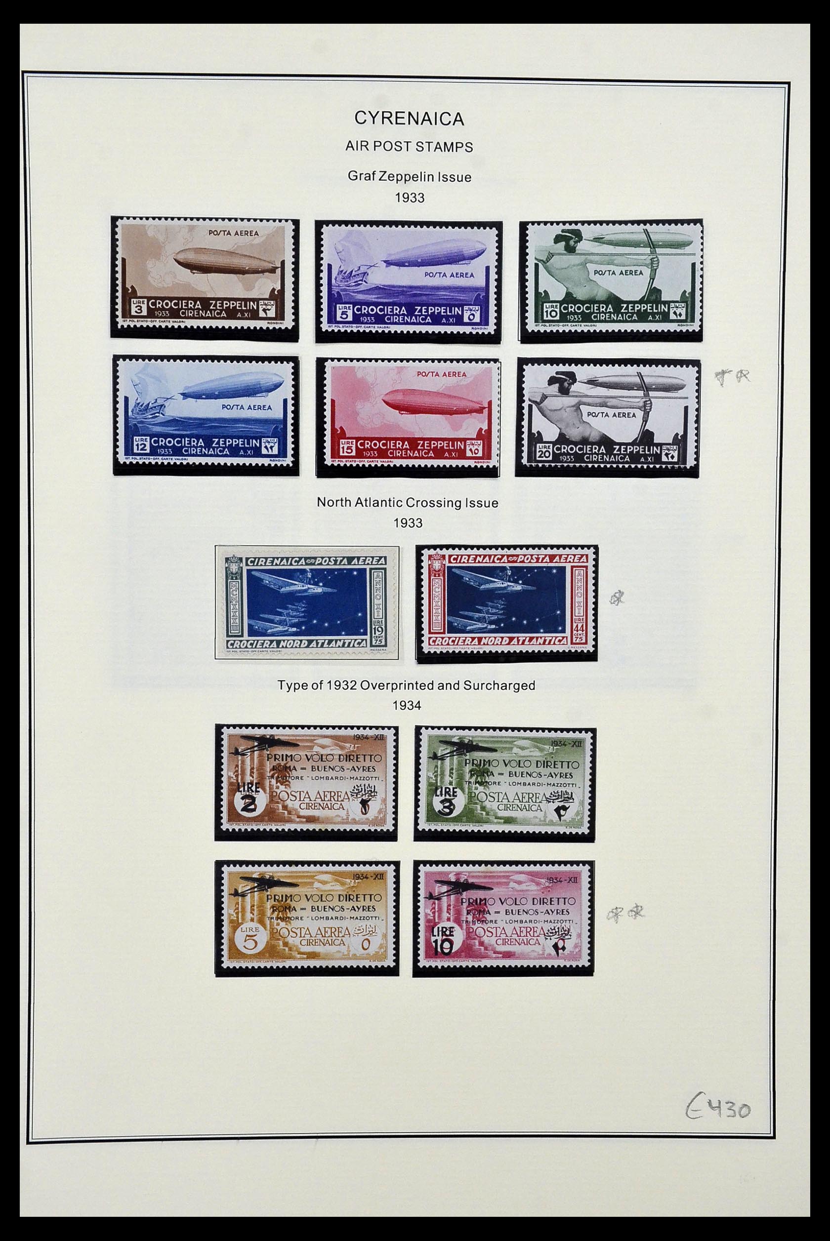 34320 076 - Postzegelverzameling 34320 Italiaanse gebieden en koloniën 1874-1941.