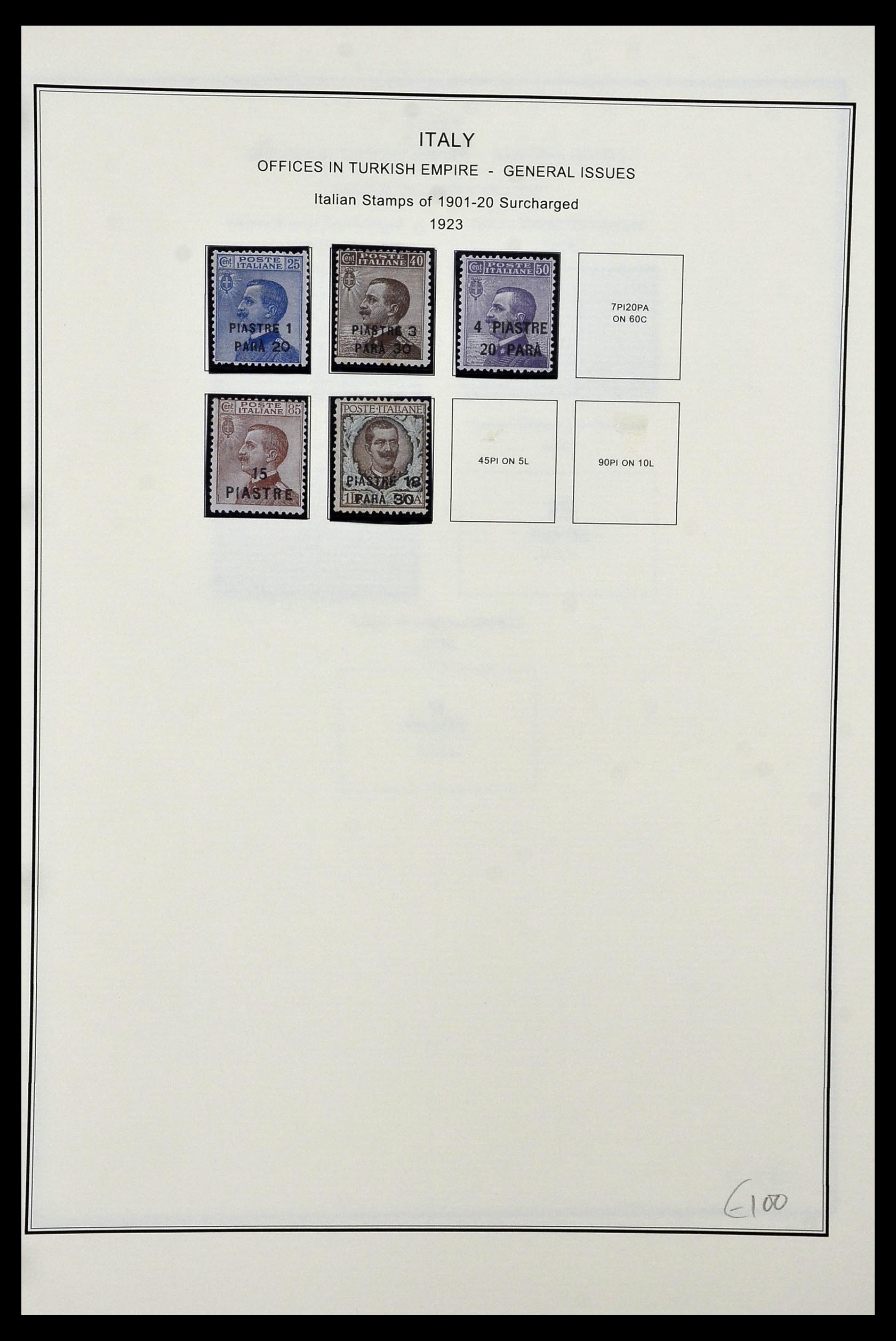 34320 087 - Postzegelverzameling 34320 Italiaanse gebieden en koloniën 1874-1941.
