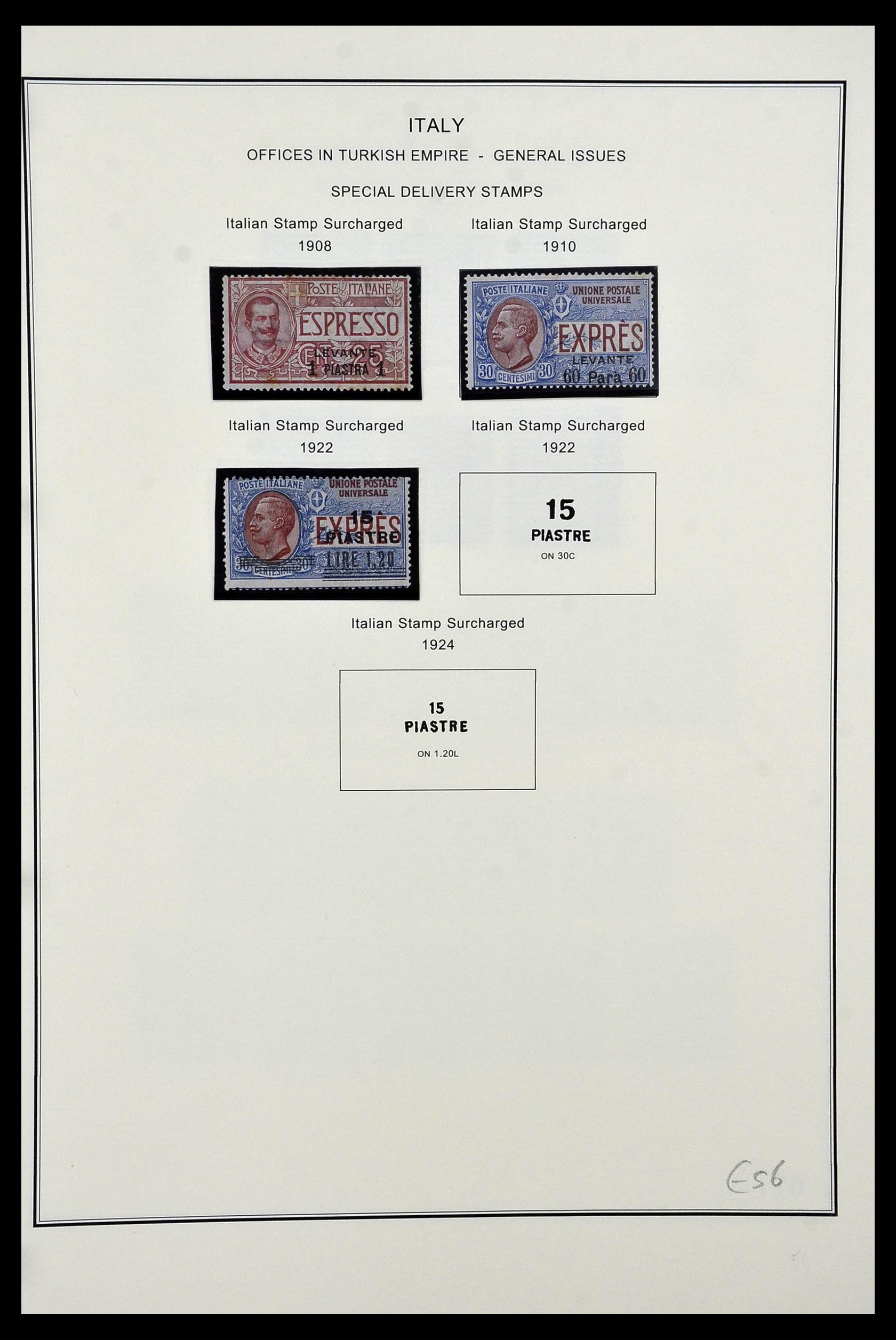 34320 088 - Stamp collection 34320 Italian territories and colonies 1874-1941.