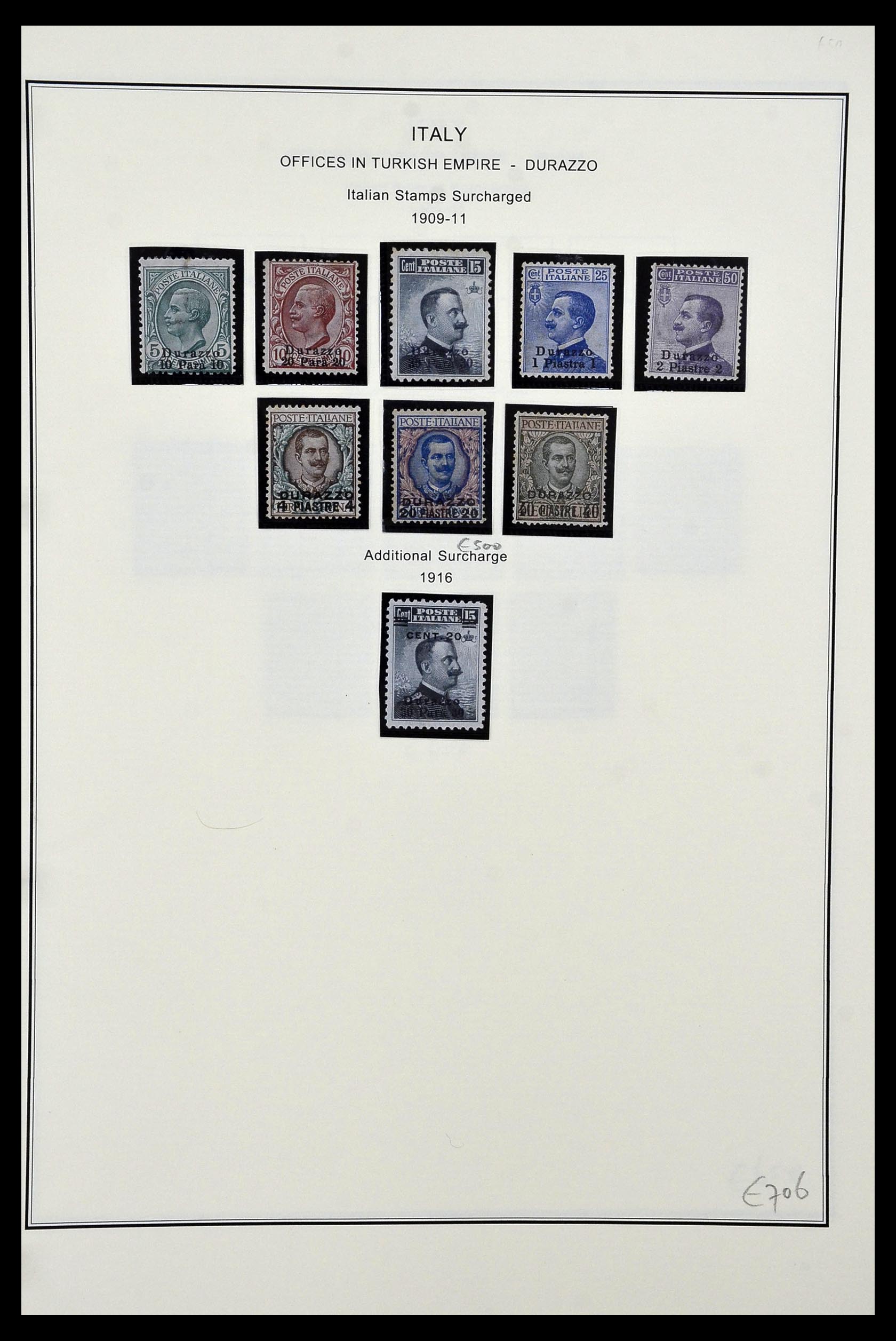 34320 092 - Postzegelverzameling 34320 Italiaanse gebieden en koloniën 1874-1941.