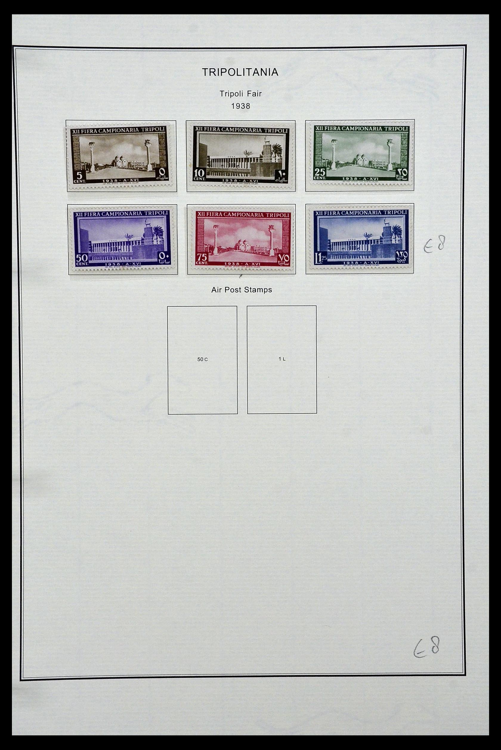 34320 148 - Stamp collection 34320 Italian territories and colonies 1874-1941.