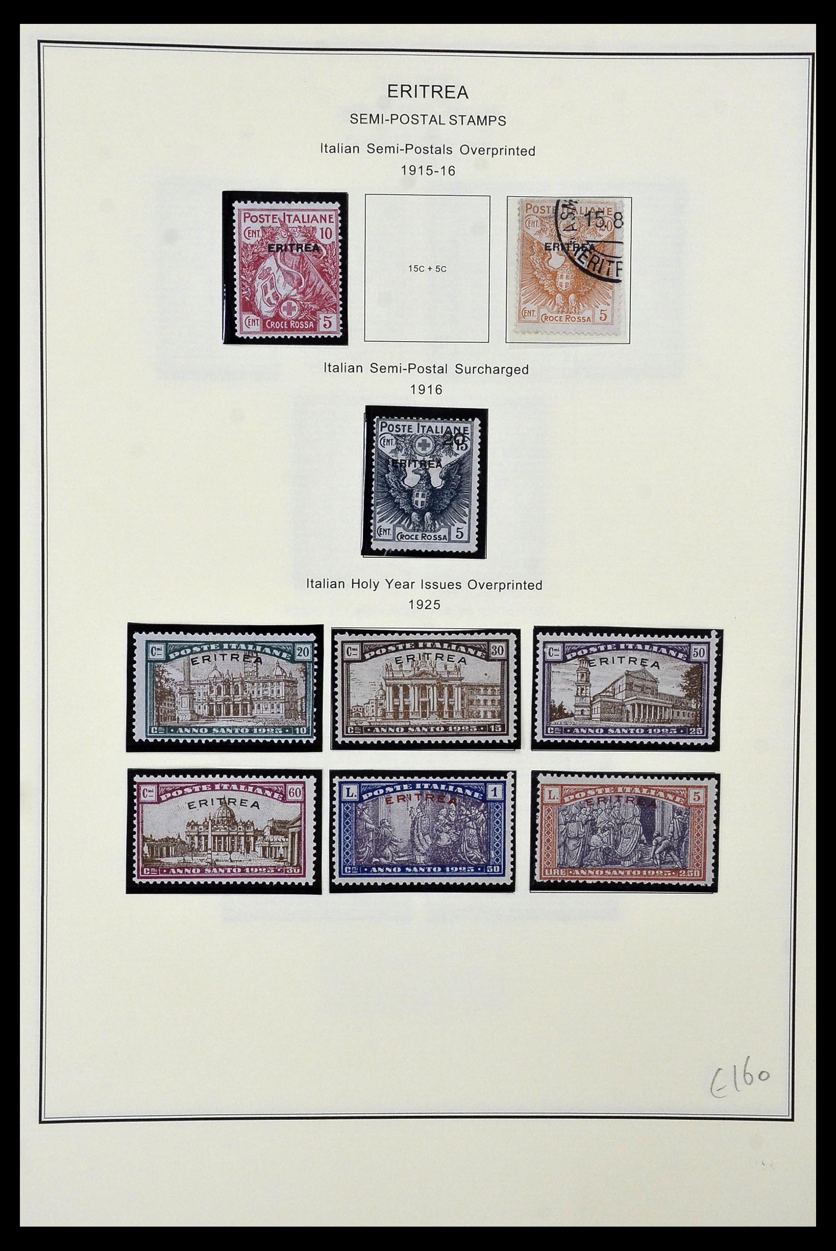 34320 159 - Postzegelverzameling 34320 Italiaanse gebieden en koloniën 1874-1941.