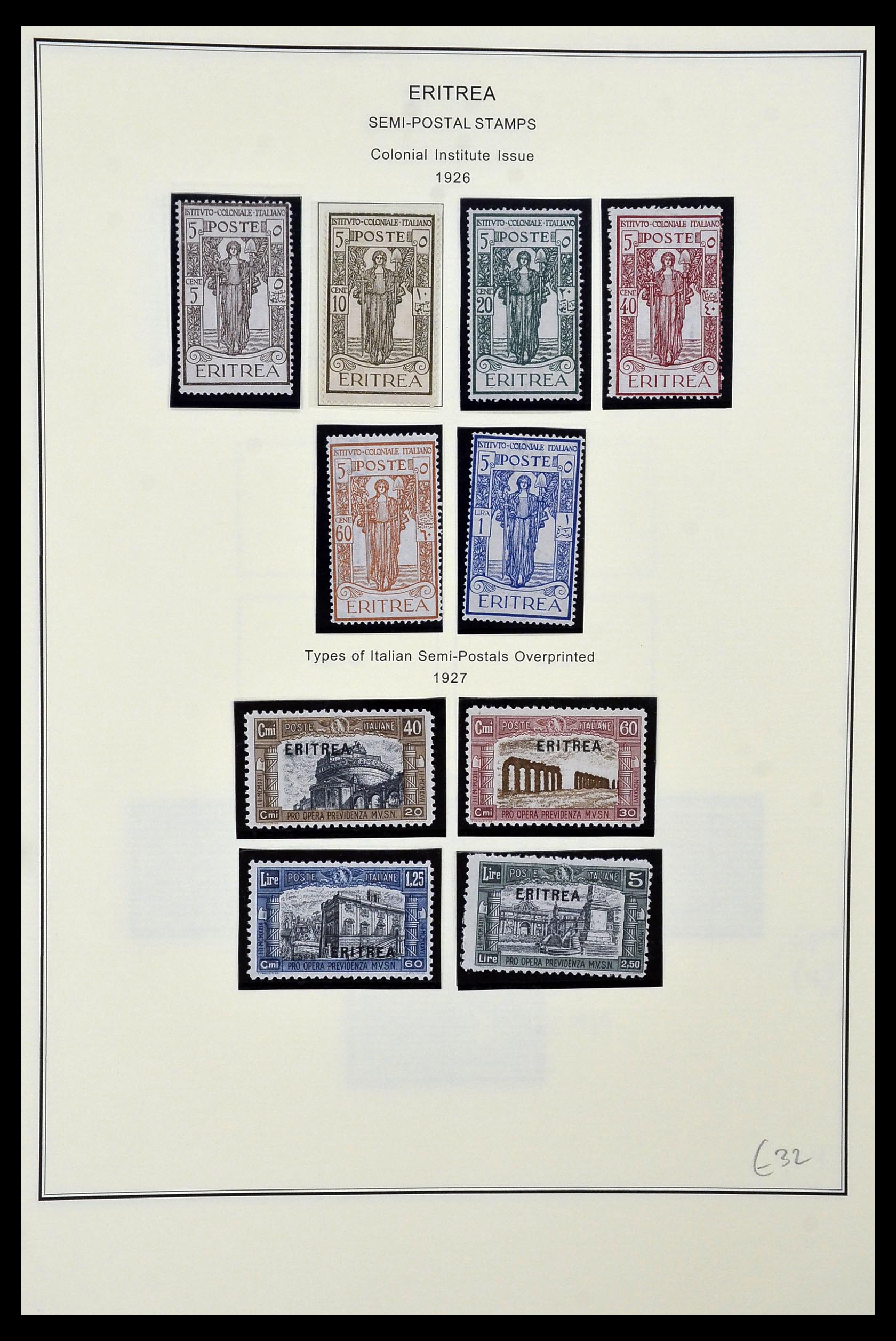 34320 160 - Postzegelverzameling 34320 Italiaanse gebieden en koloniën 1874-1941.