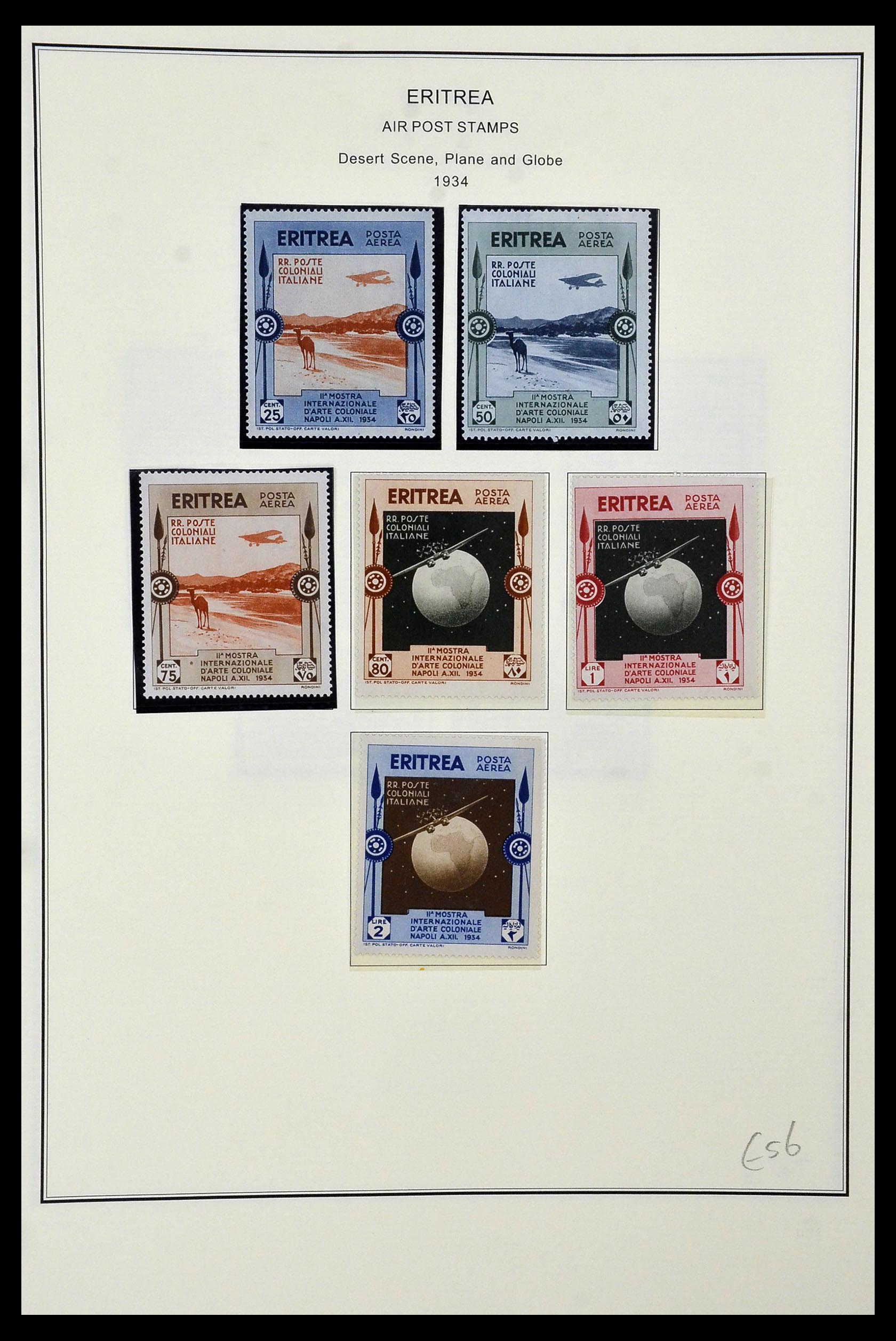 34320 163 - Postzegelverzameling 34320 Italiaanse gebieden en koloniën 1874-1941.