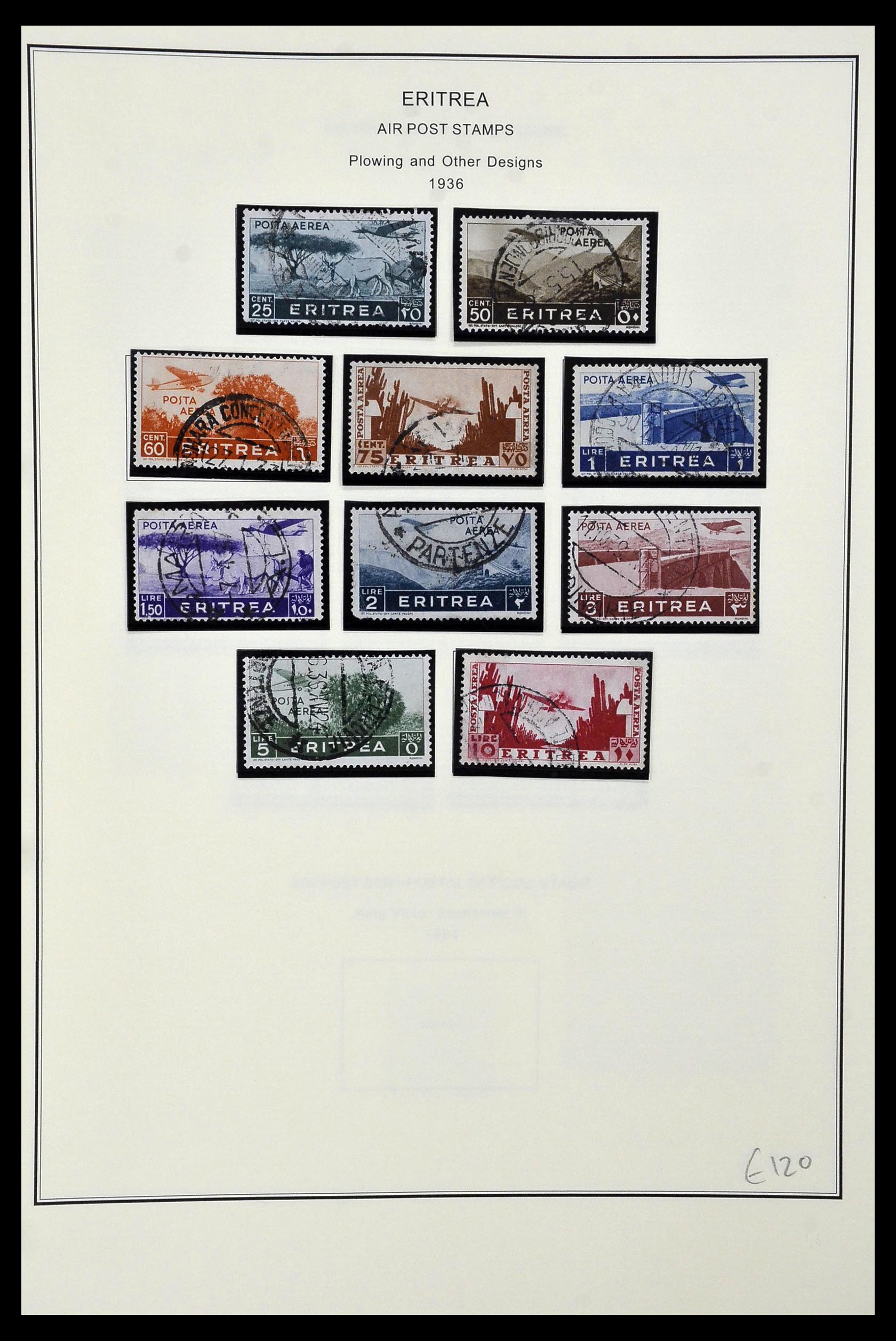 34320 164 - Postzegelverzameling 34320 Italiaanse gebieden en koloniën 1874-1941.