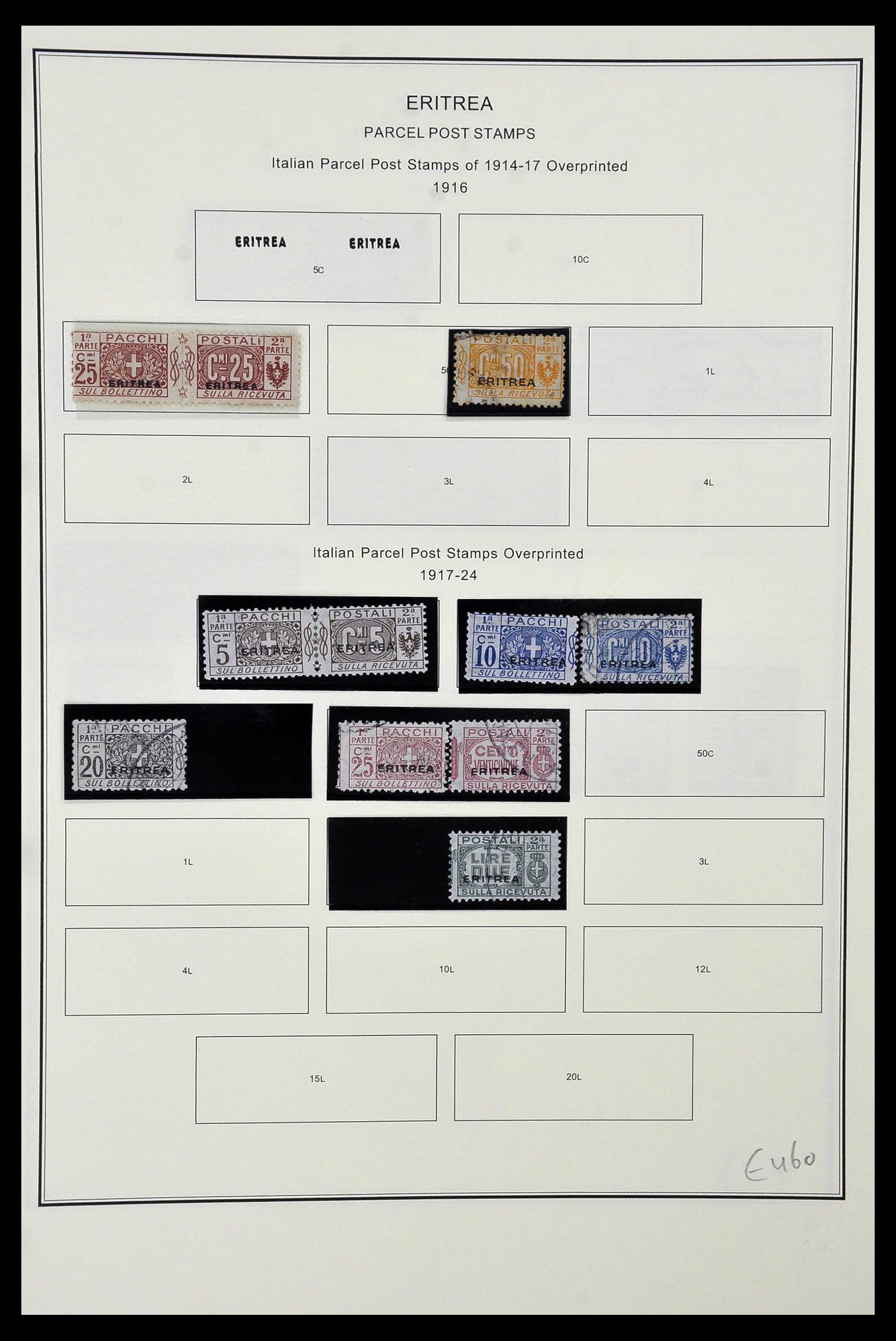 34320 169 - Stamp collection 34320 Italian territories and colonies 1874-1941.