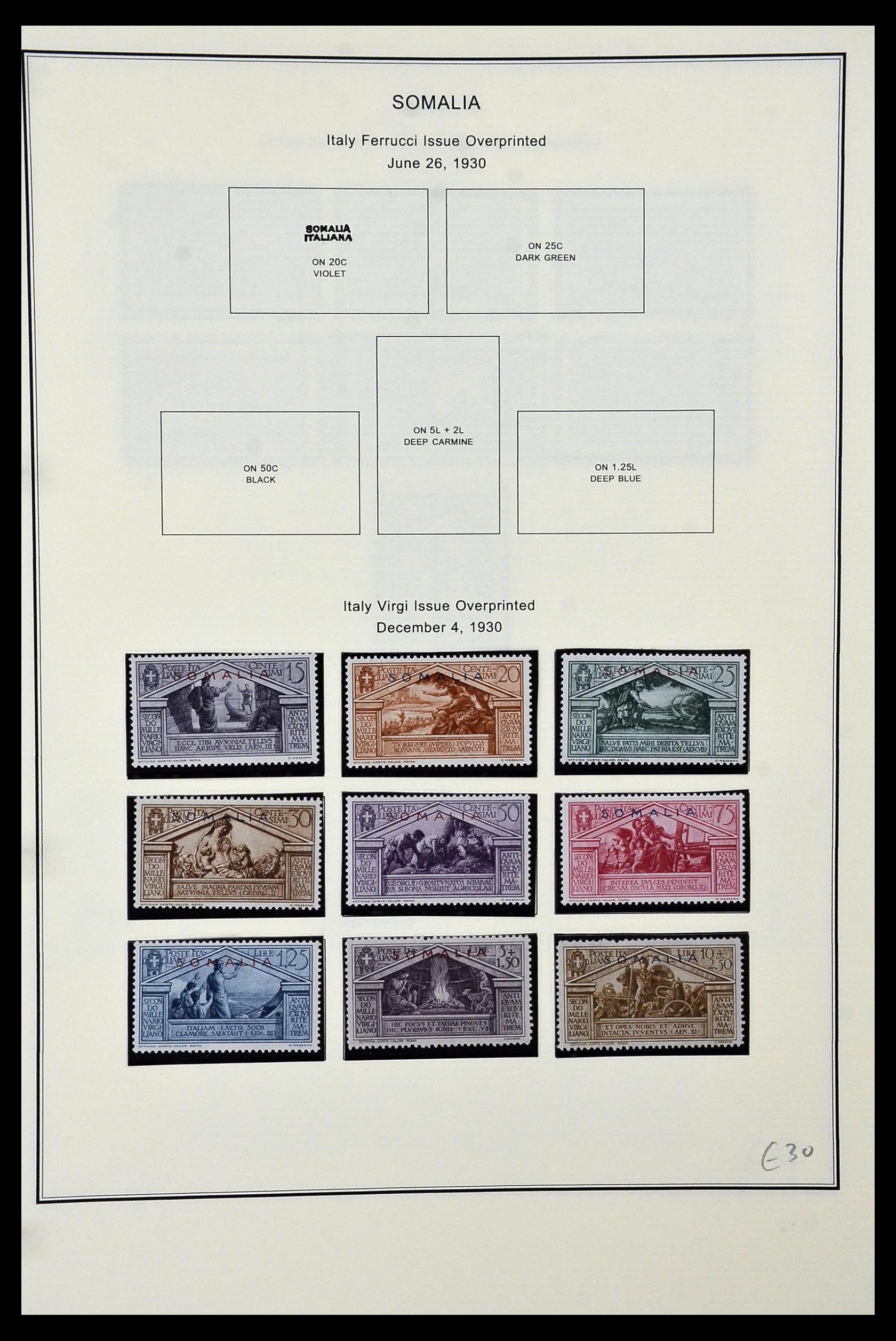 34320 178 - Postzegelverzameling 34320 Italiaanse gebieden en koloniën 1874-1941.