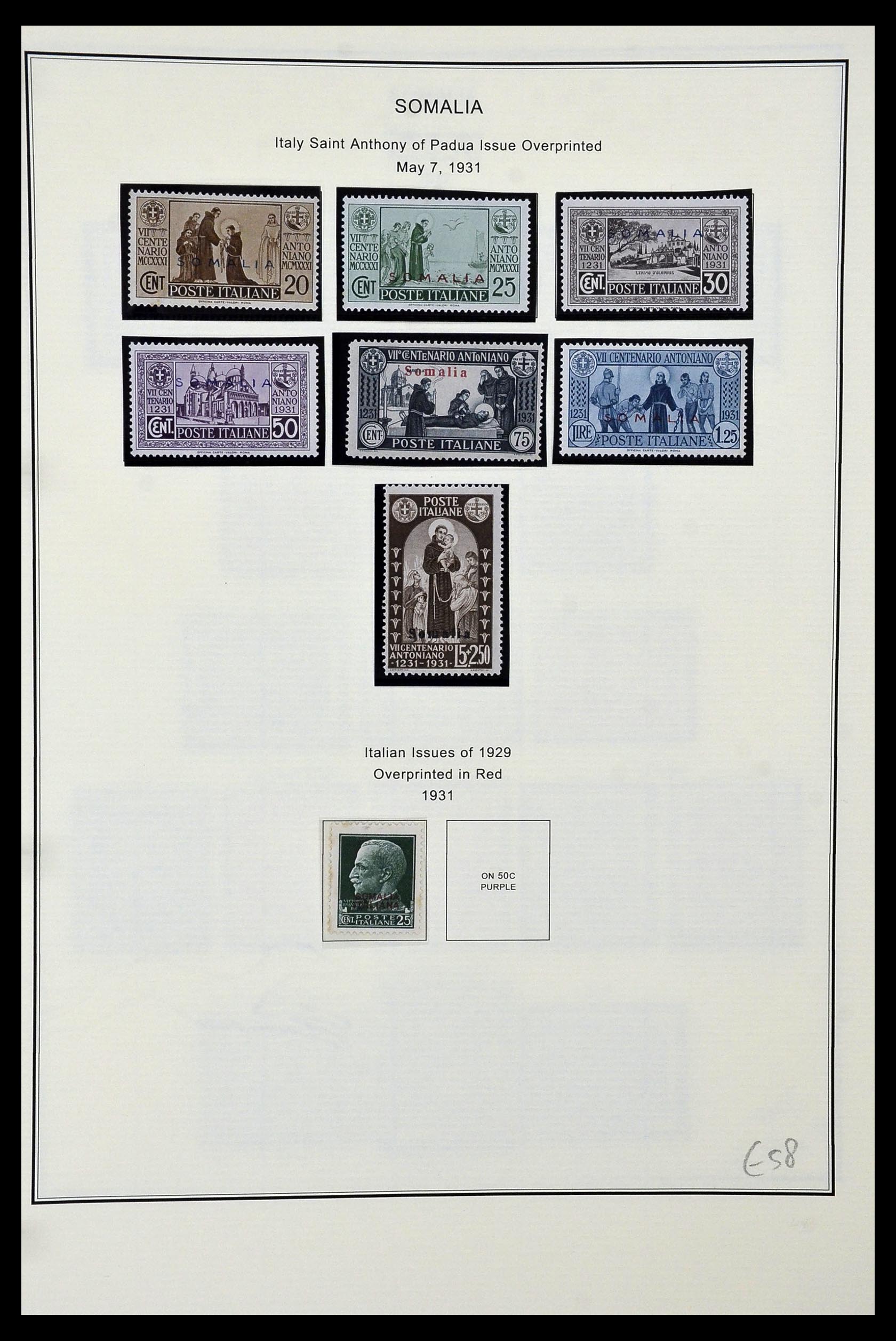34320 179 - Postzegelverzameling 34320 Italiaanse gebieden en koloniën 1874-1941.