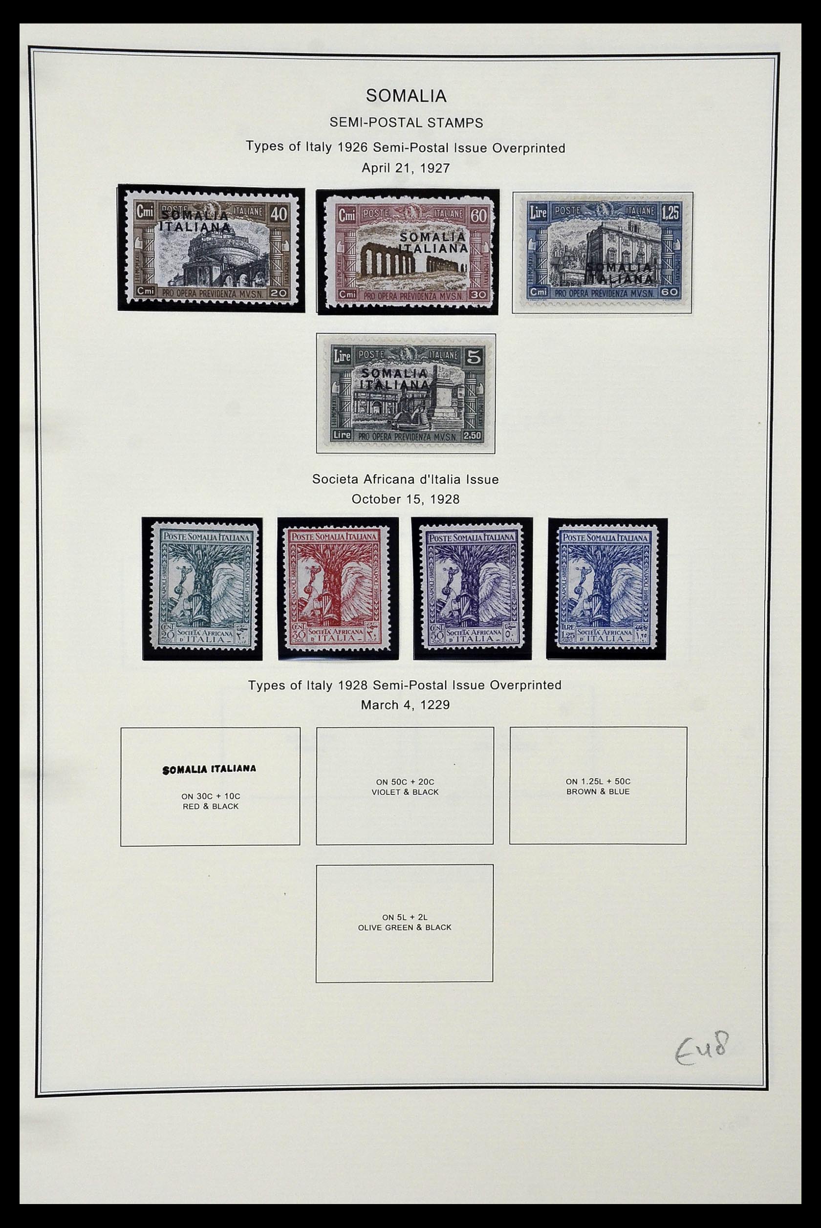 34320 185 - Postzegelverzameling 34320 Italiaanse gebieden en koloniën 1874-1941.
