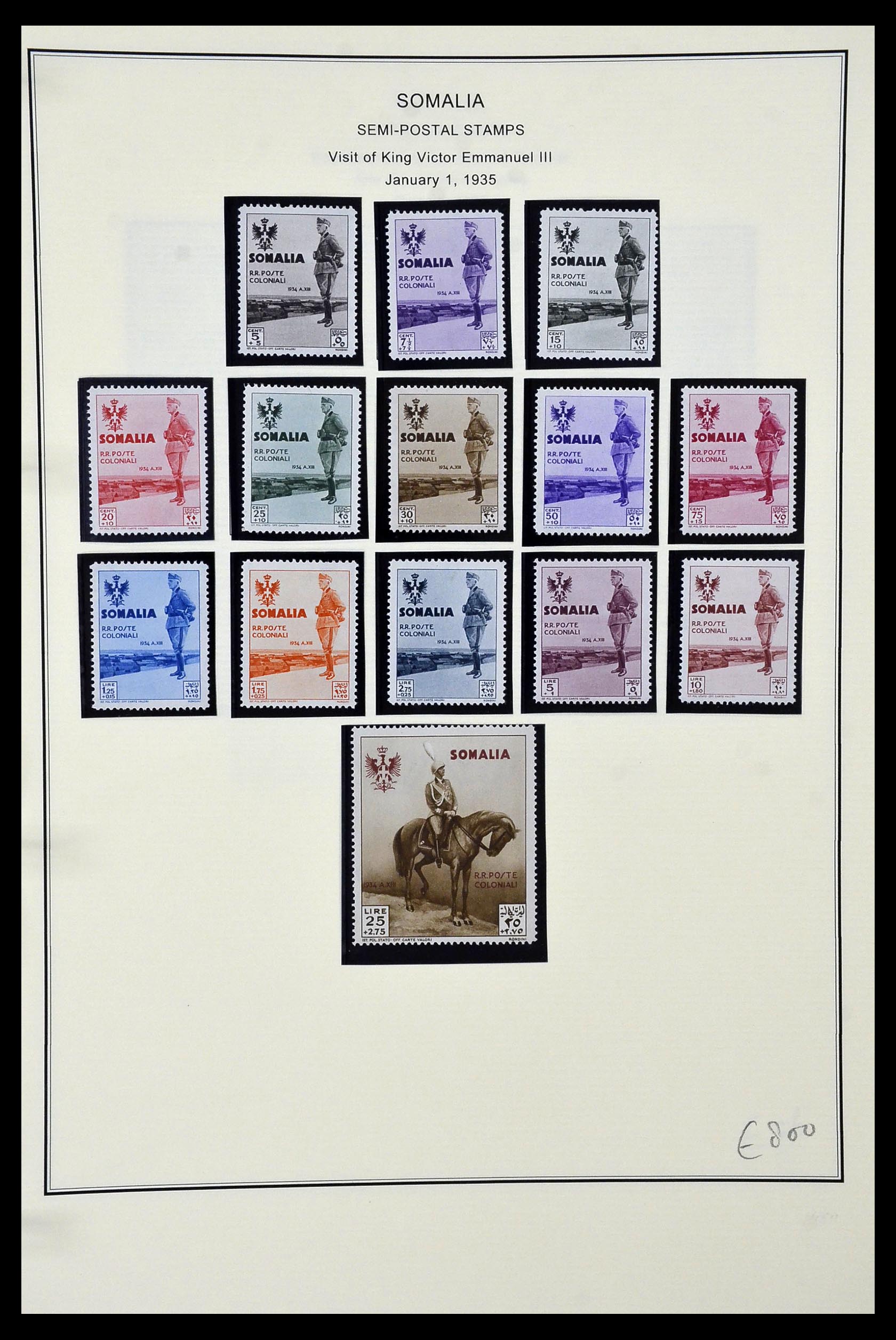 34320 187 - Postzegelverzameling 34320 Italiaanse gebieden en koloniën 1874-1941.
