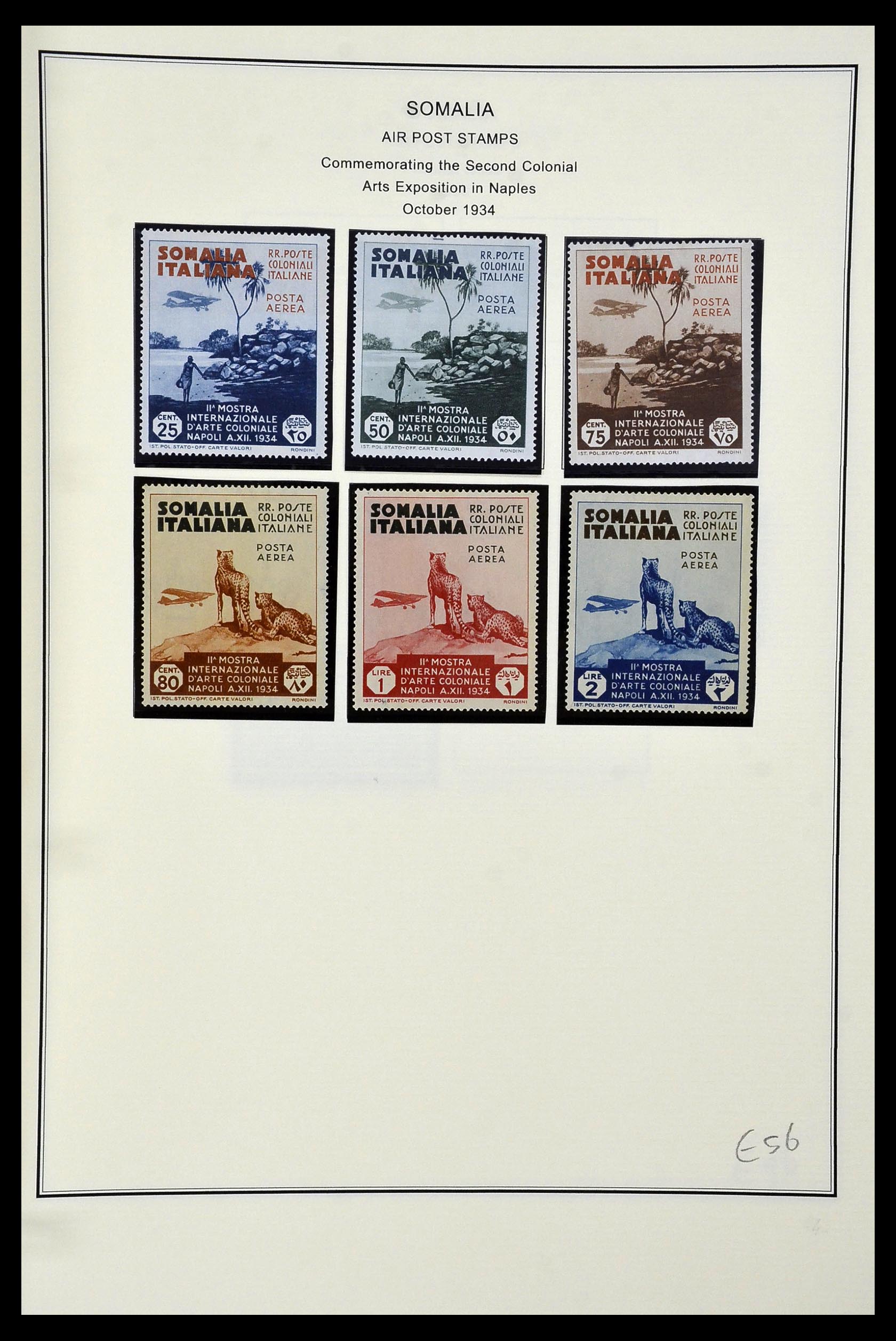 34320 188 - Postzegelverzameling 34320 Italiaanse gebieden en koloniën 1874-1941.