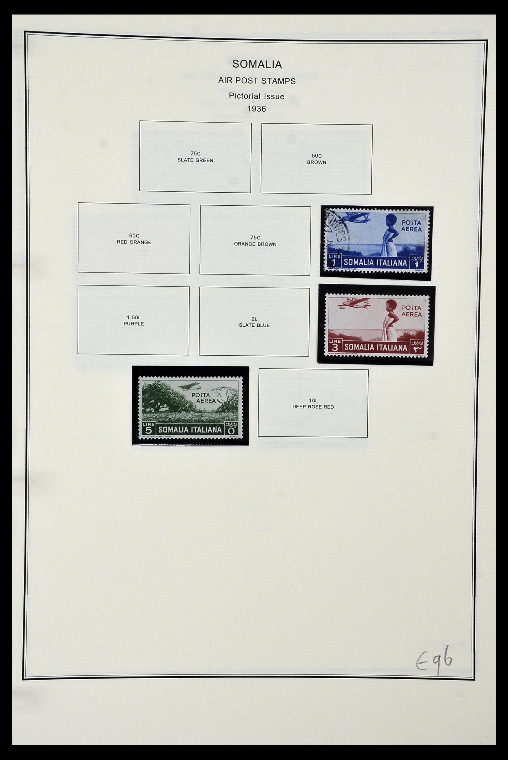 34320 189 - Postzegelverzameling 34320 Italiaanse gebieden en koloniën 1874-1941.