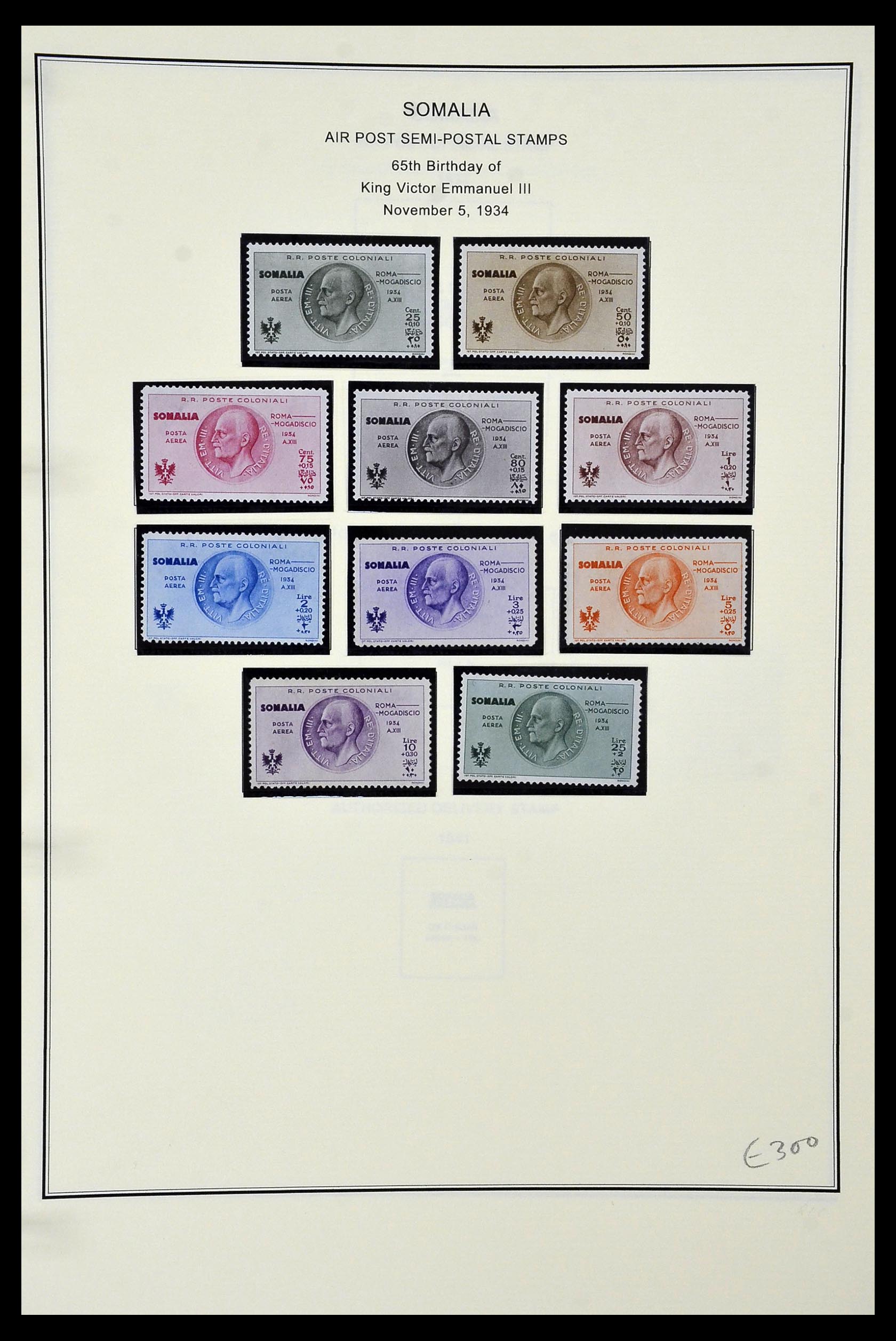 34320 190 - Postzegelverzameling 34320 Italiaanse gebieden en koloniën 1874-1941.