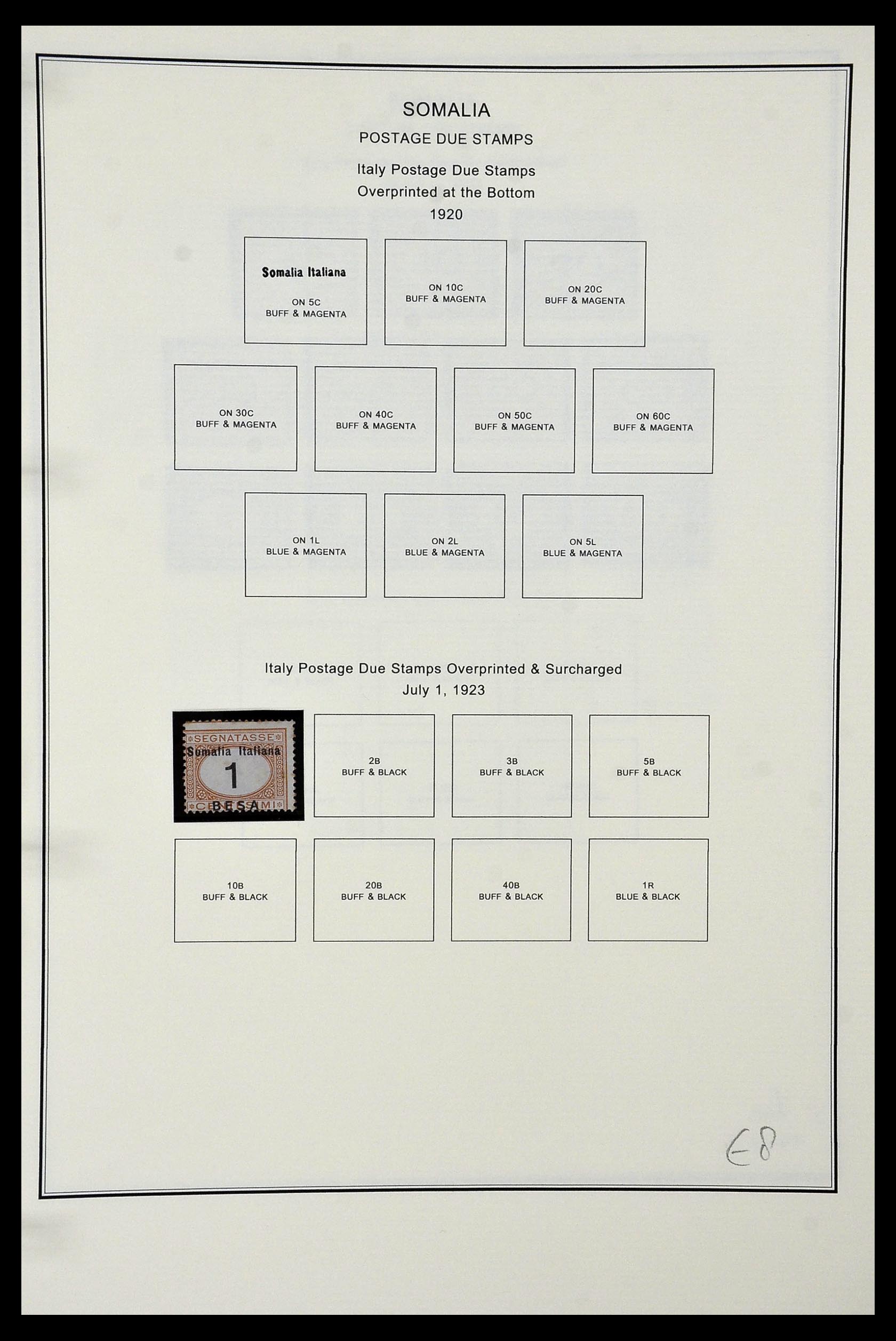 34320 194 - Stamp collection 34320 Italian territories and colonies 1874-1941.