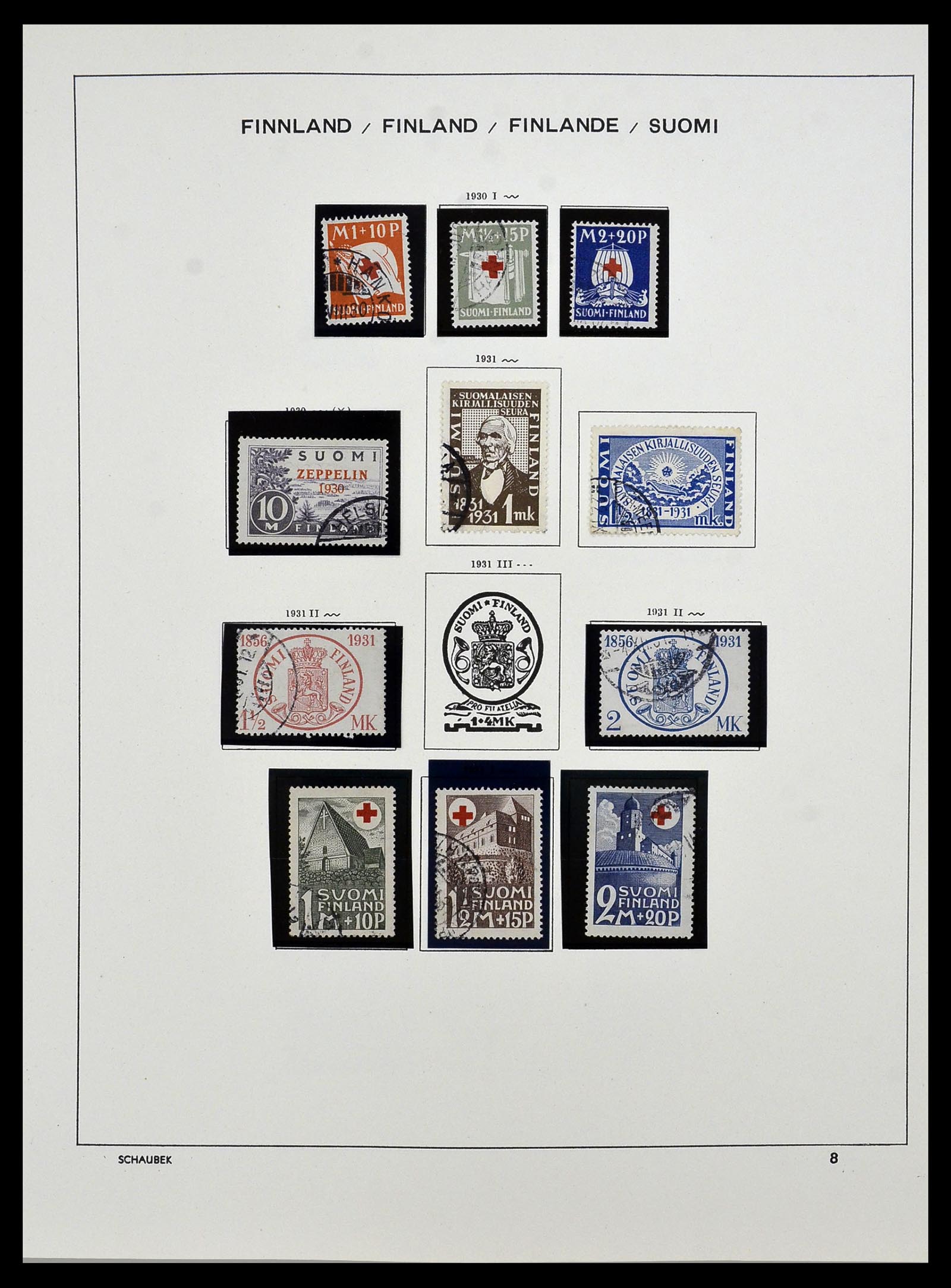 34321 016 - Postzegelverzameling 34321 Finland 1856-1999.
