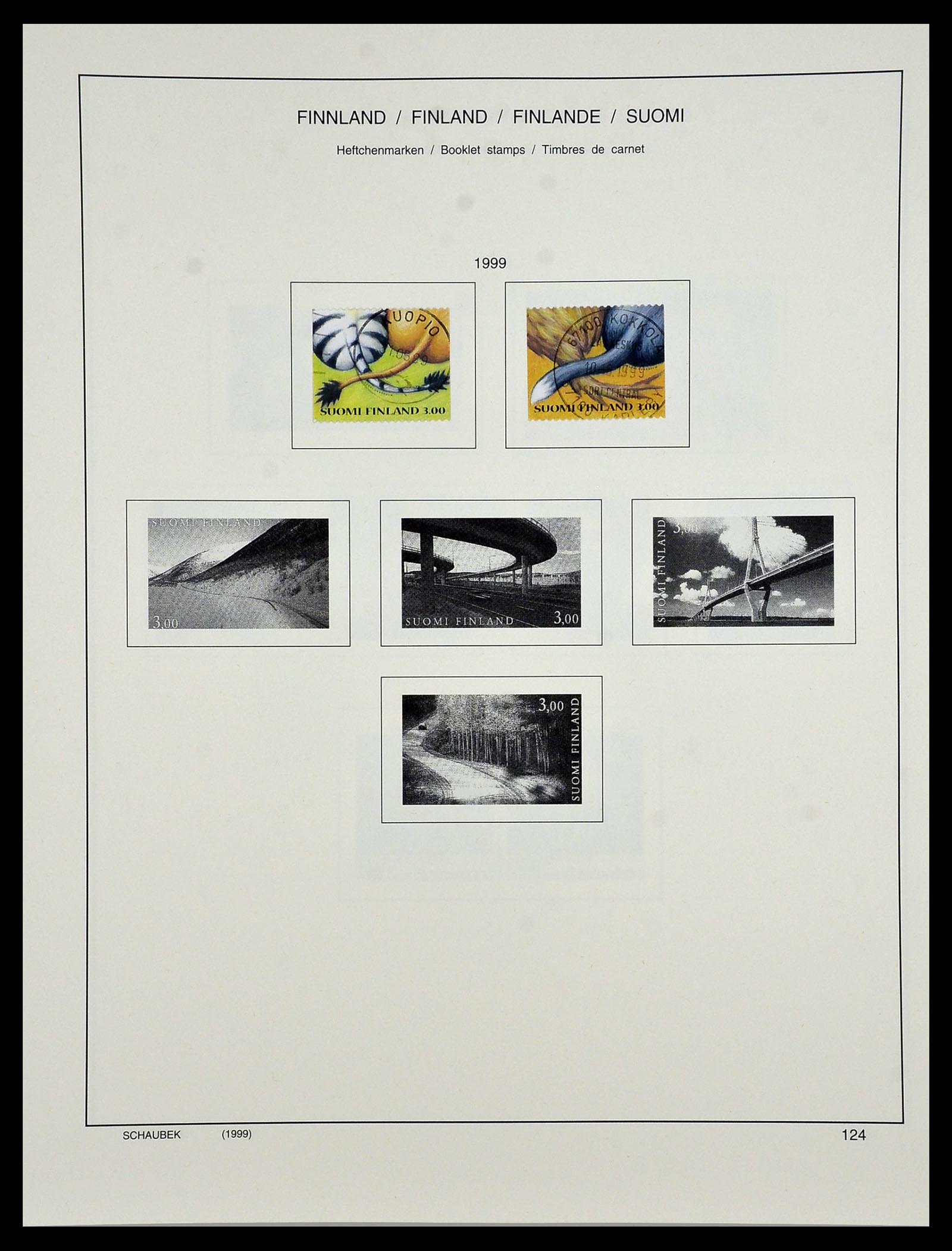 34321 151 - Postzegelverzameling 34321 Finland 1856-1999.