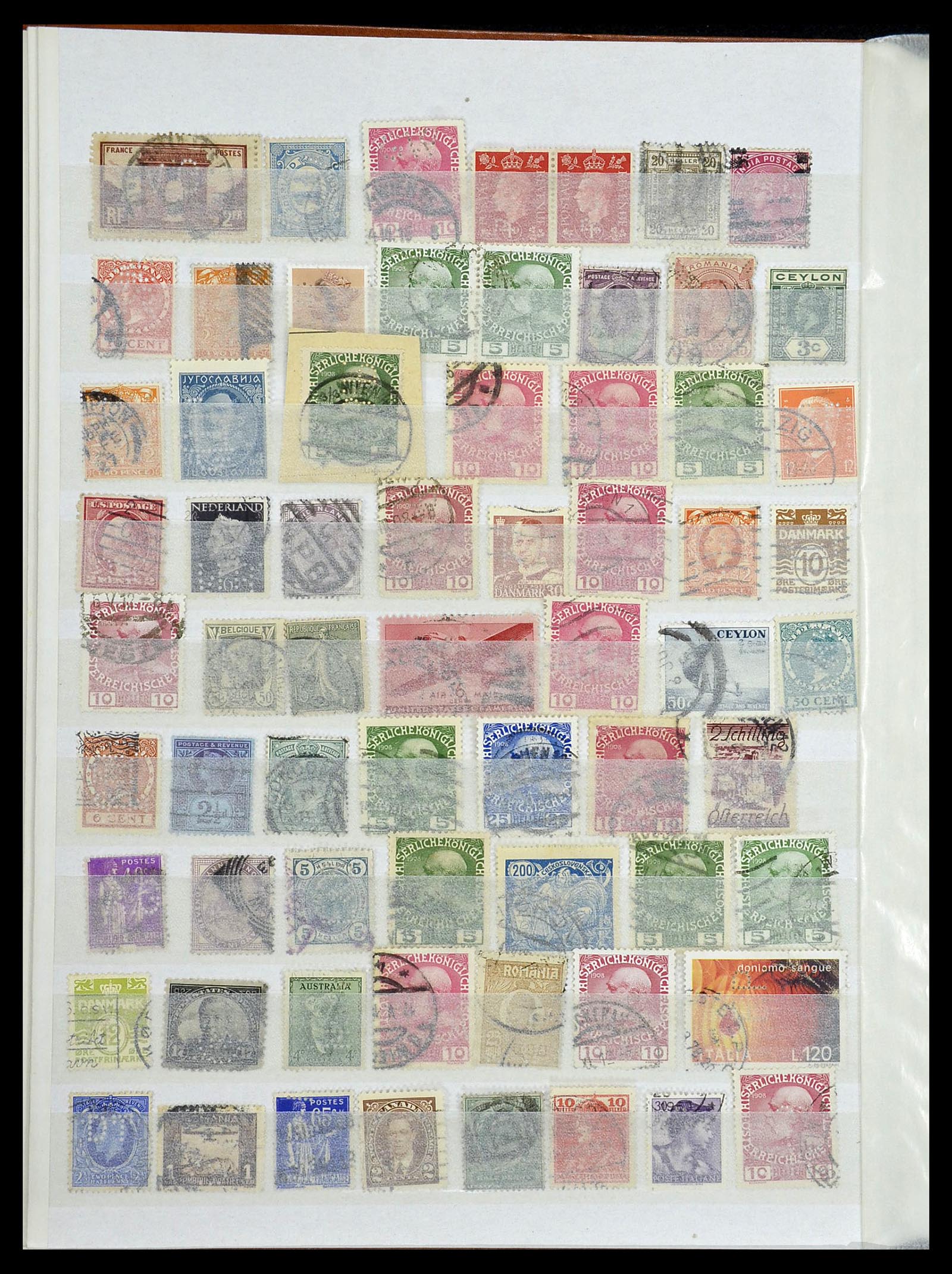 34322 010 - Stamp collection 34322 World perfins.