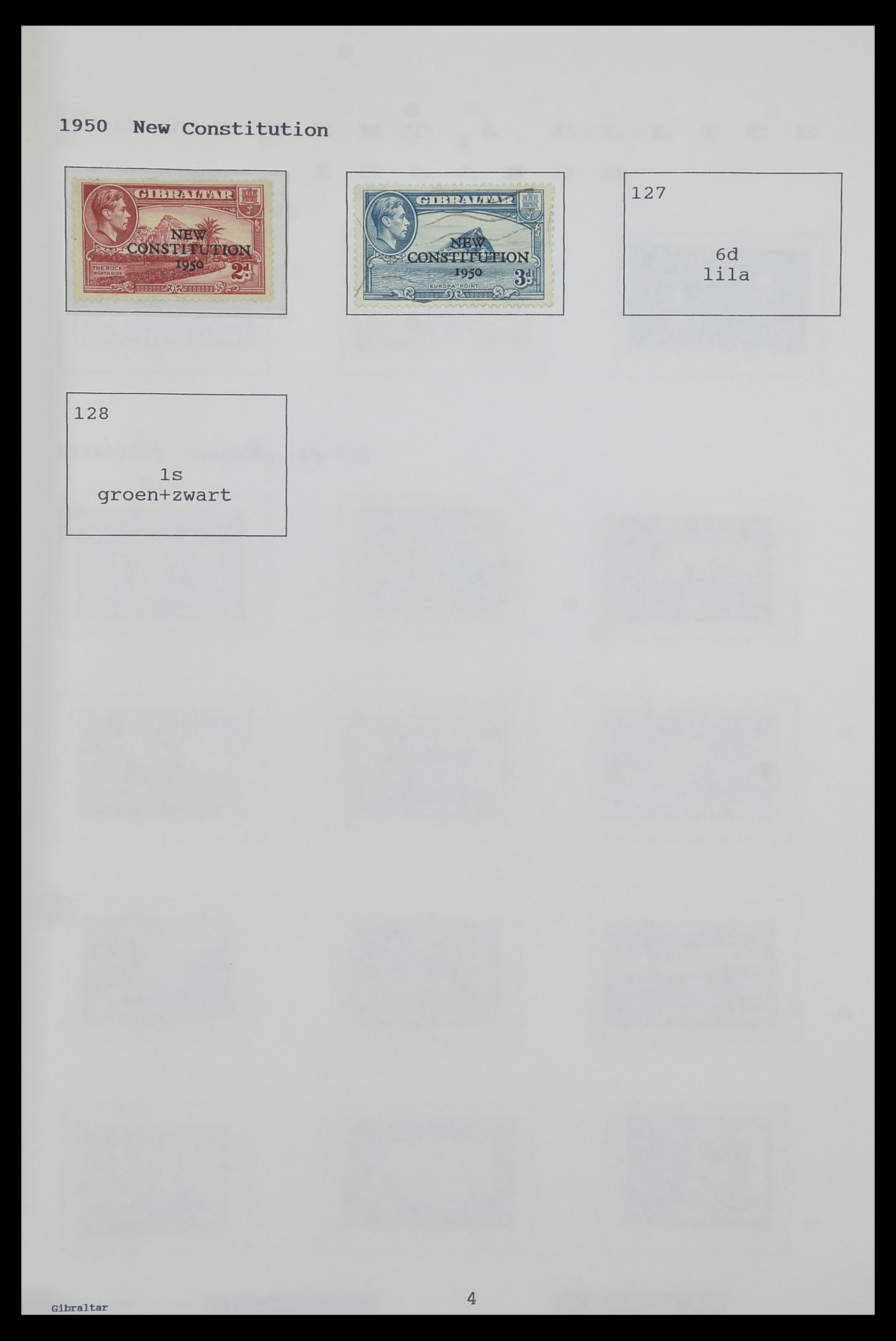 34323 080 - Postzegelverzameling 34323 Engelse koloniën George VI 1937-1952.