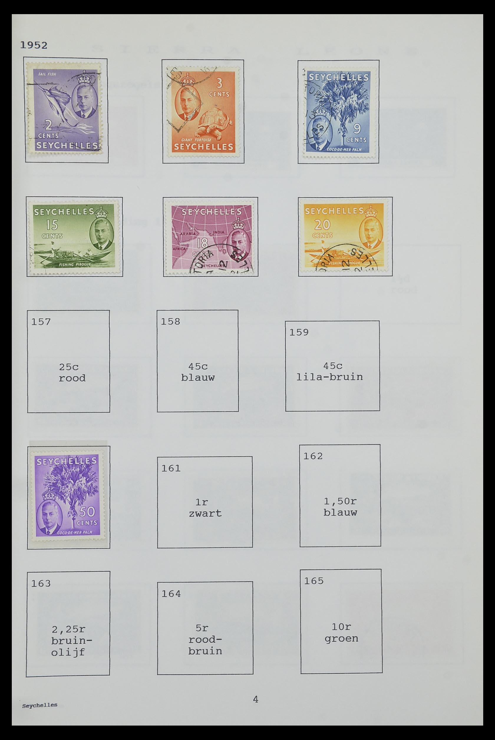 34323 194 - Stamp collection 34323 British Commonwealth George VI 1937-1952.
