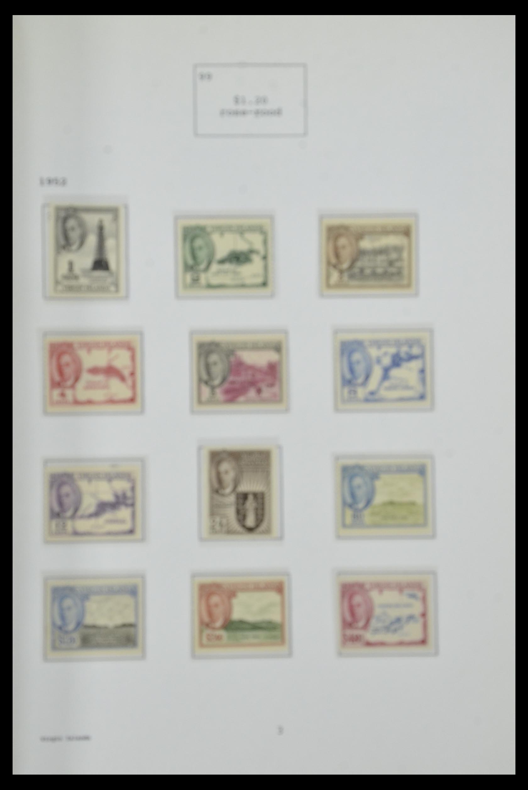 34323 237 - Postzegelverzameling 34323 Engelse koloniën George VI 1937-1952.