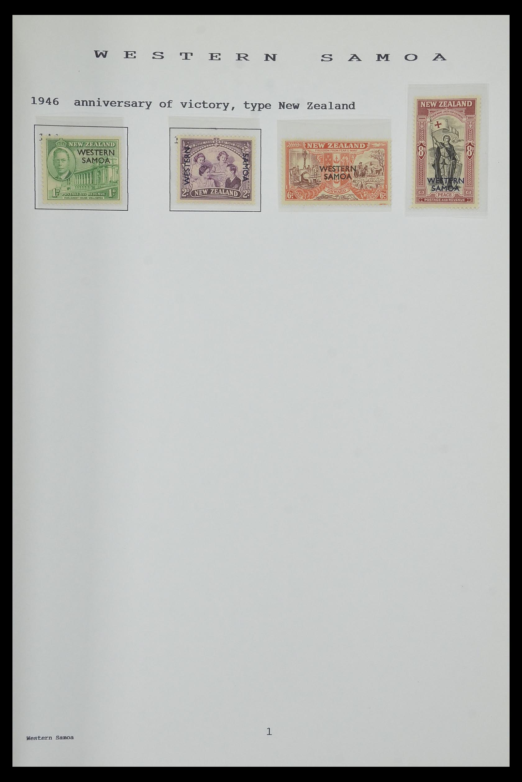 34323 238 - Postzegelverzameling 34323 Engelse koloniën George VI 1937-1952.