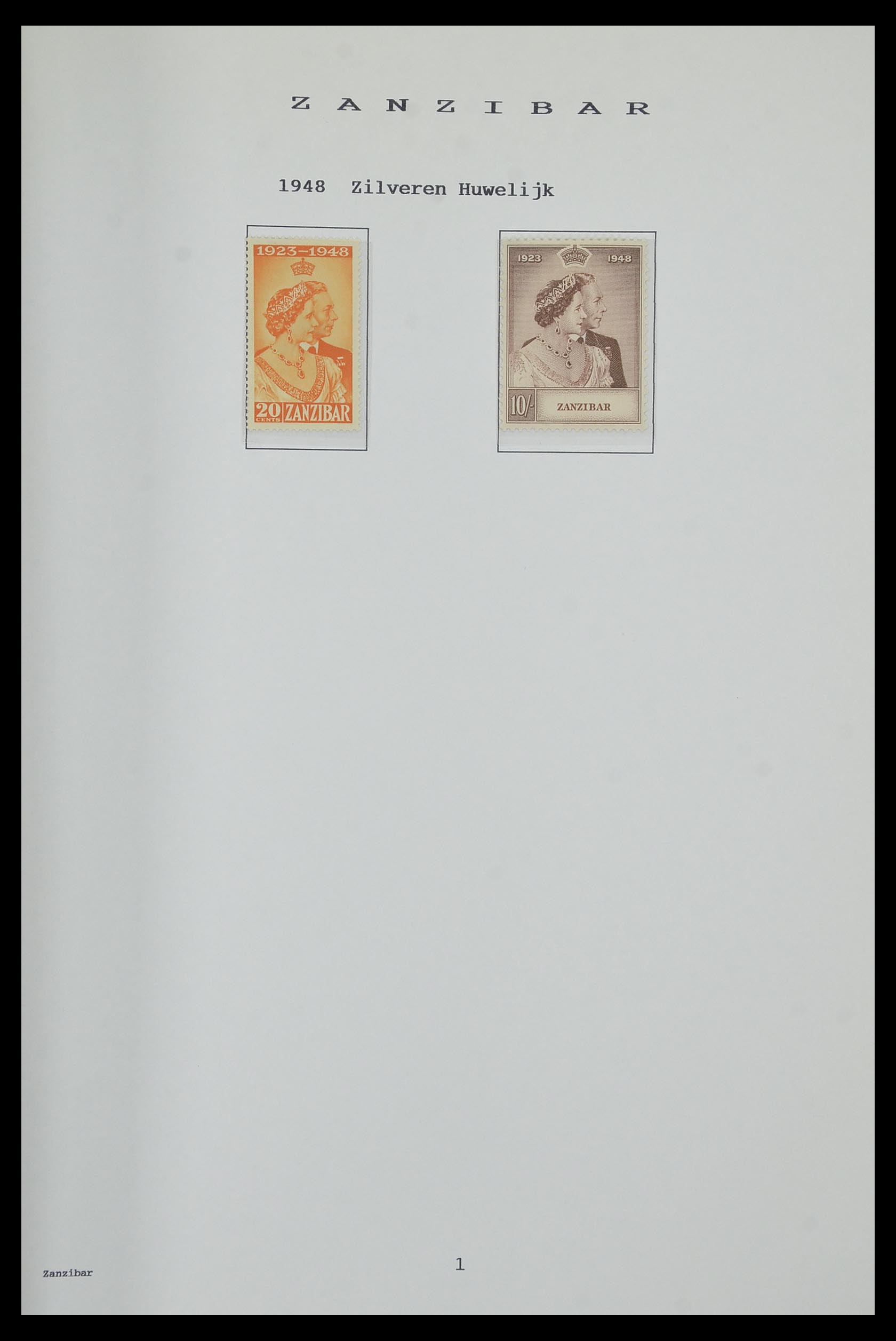 34323 239 - Postzegelverzameling 34323 Engelse koloniën George VI 1937-1952.