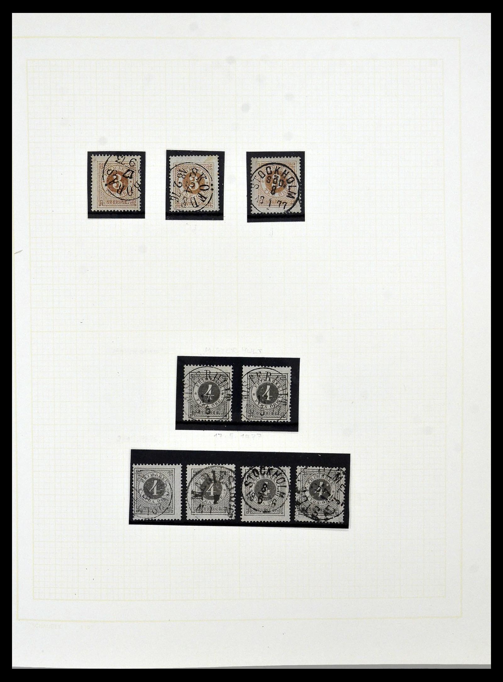 34325 0015 - Postzegelverzameling 34325 Zweden topverzameling 1831(!)-2000.