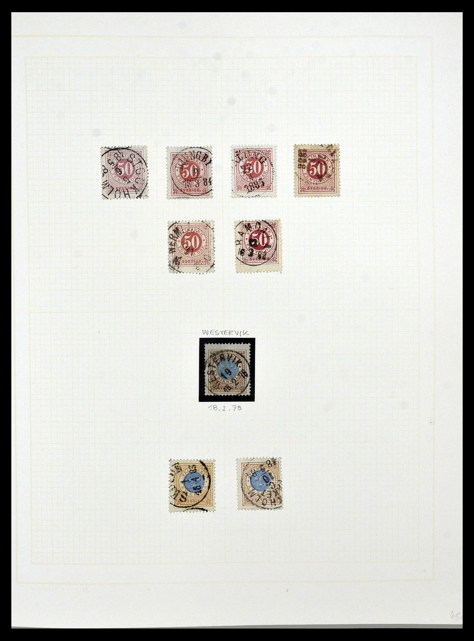 34325 0022 - Postzegelverzameling 34325 Zweden topverzameling 1831(!)-2000.
