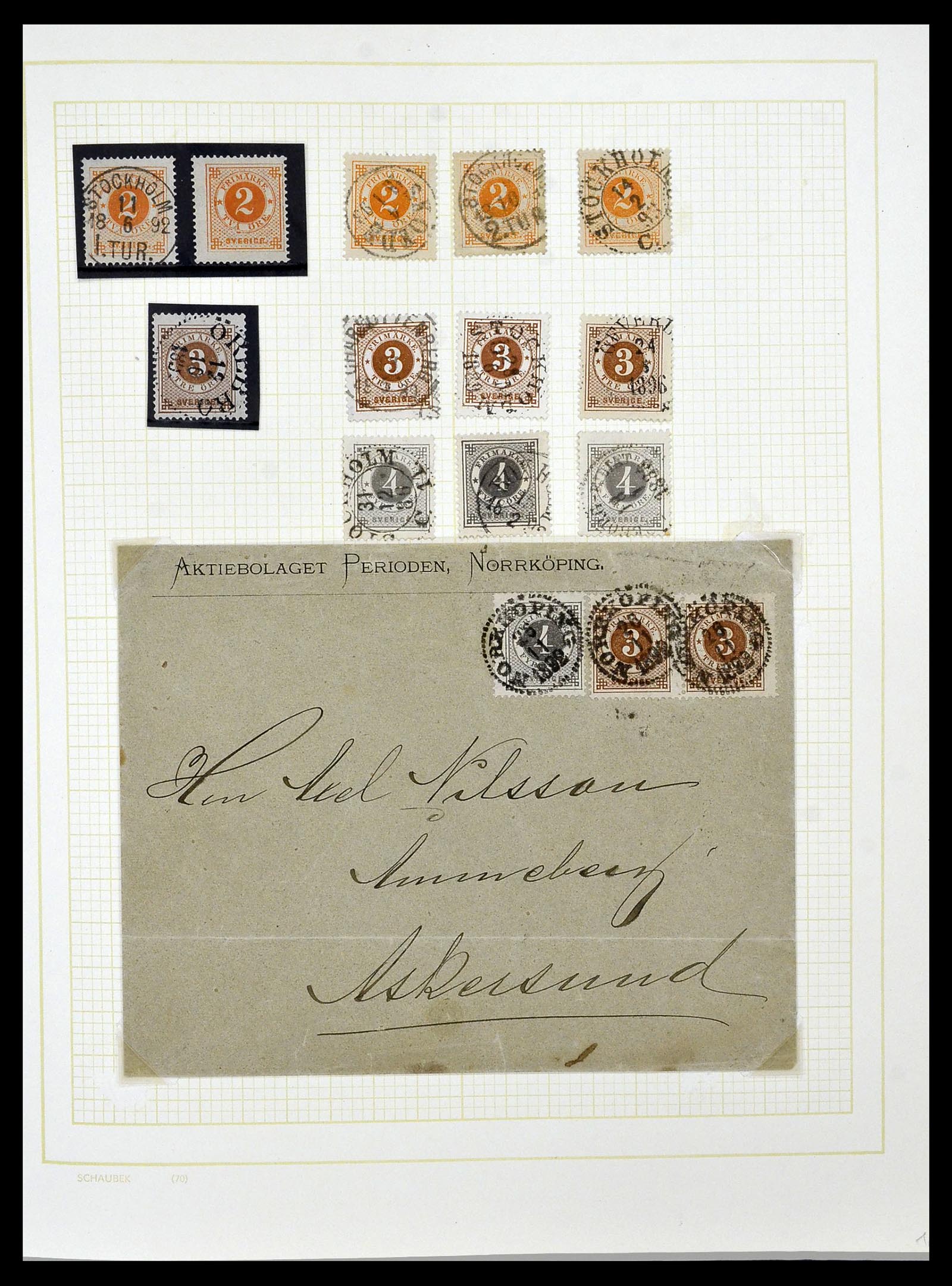 34325 0023 - Postzegelverzameling 34325 Zweden topverzameling 1831(!)-2000.