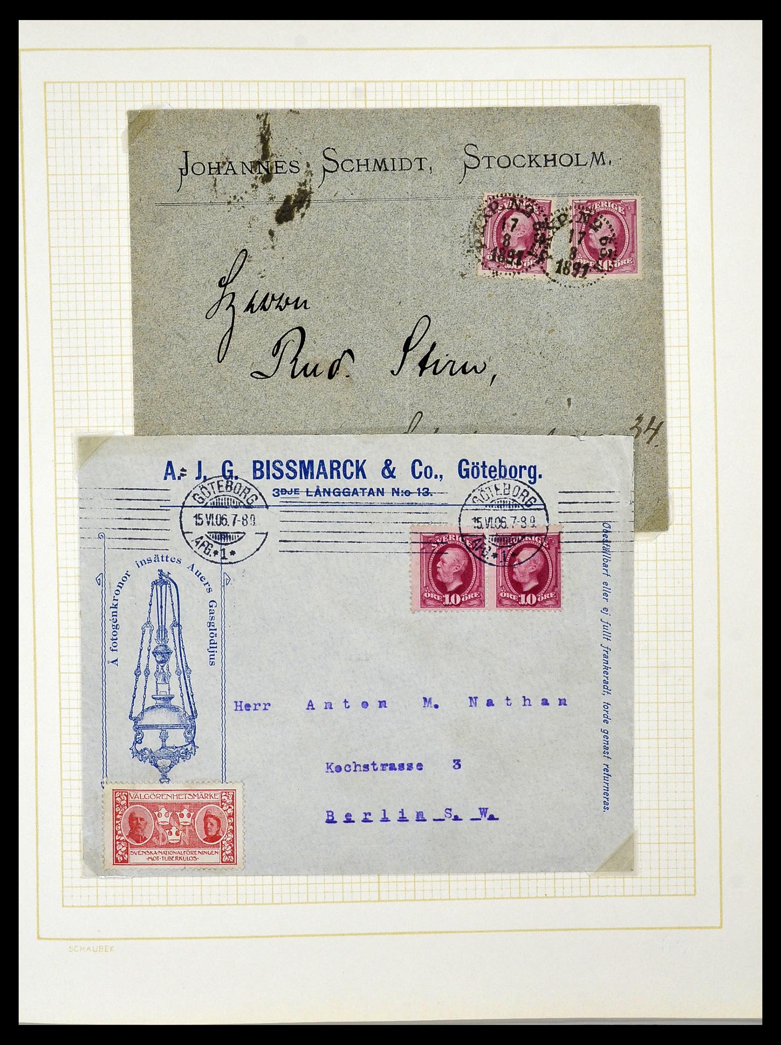 34325 0035 - Postzegelverzameling 34325 Zweden topverzameling 1831(!)-2000.